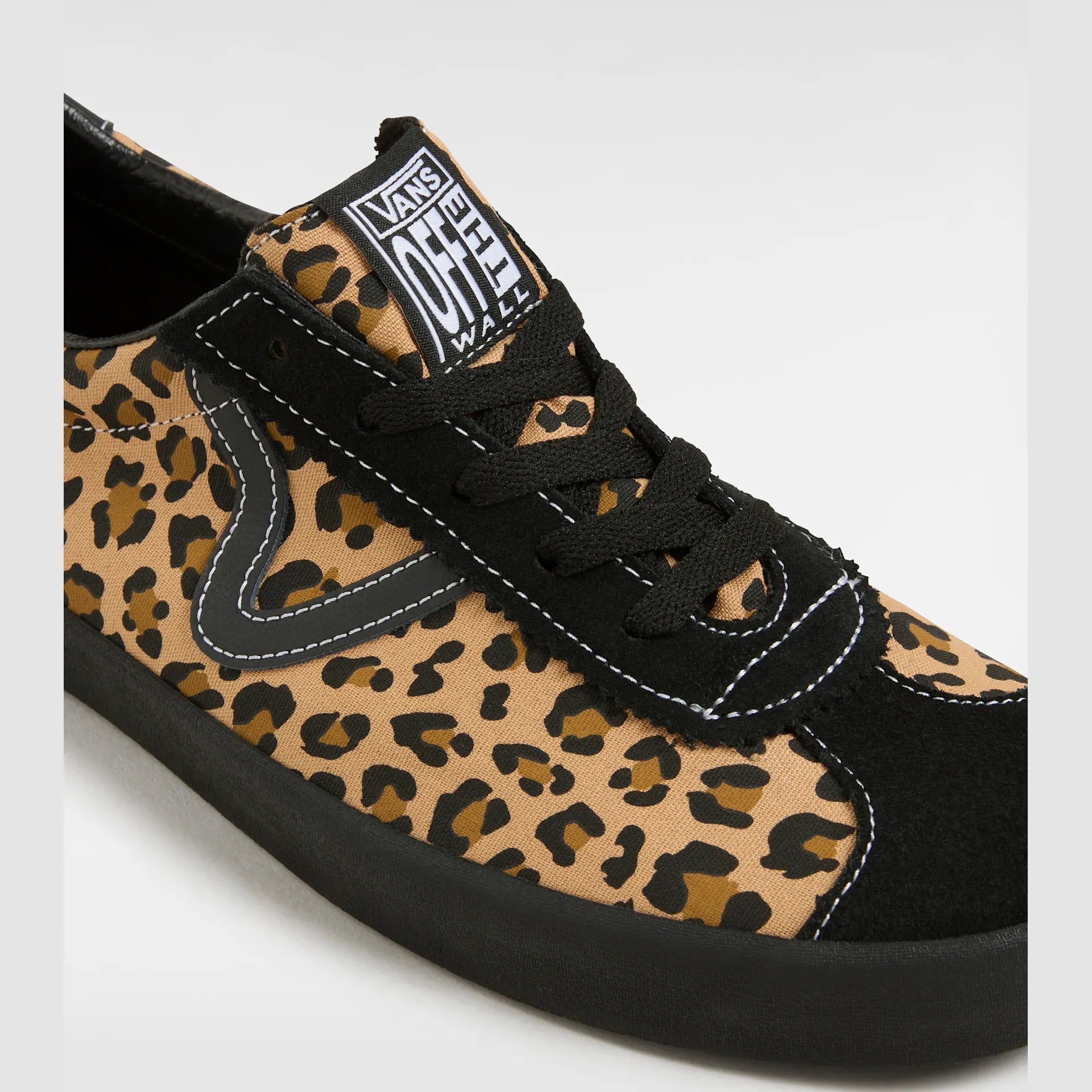 VANS Sport Low LEOPARD BLACK Cipő kép 4