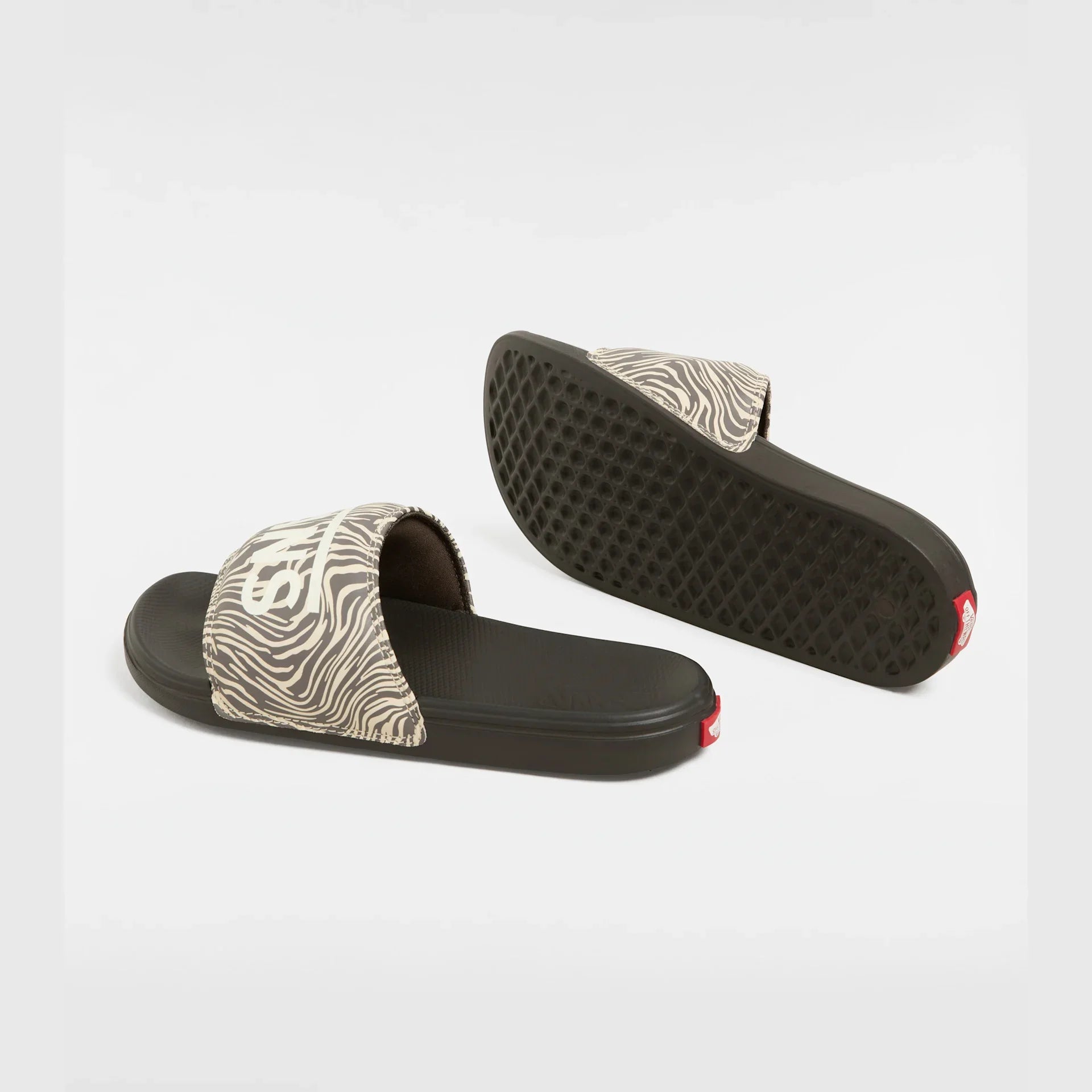 VANS MTE La Costa Slide-On Warp Zebra COFFEE Cipő kép 3
