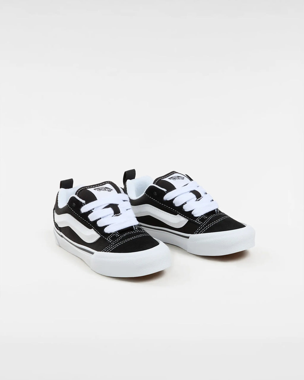 VANS Knu Skool BLACK/TRUE WHITE Cipő kép 2