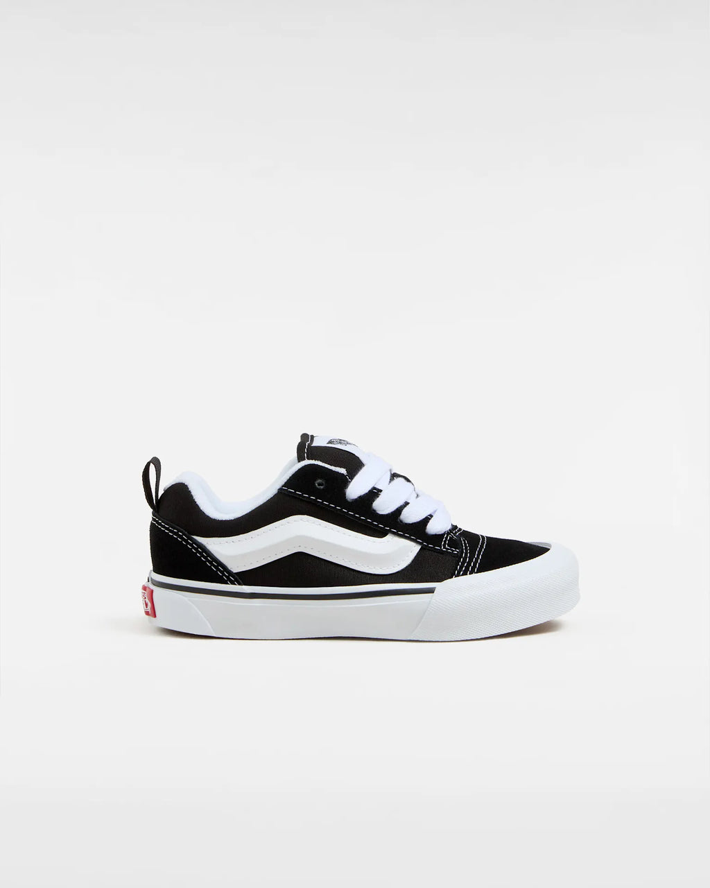 VANS Knu Skool BLACK/TRUE WHITE Cipő kép 1