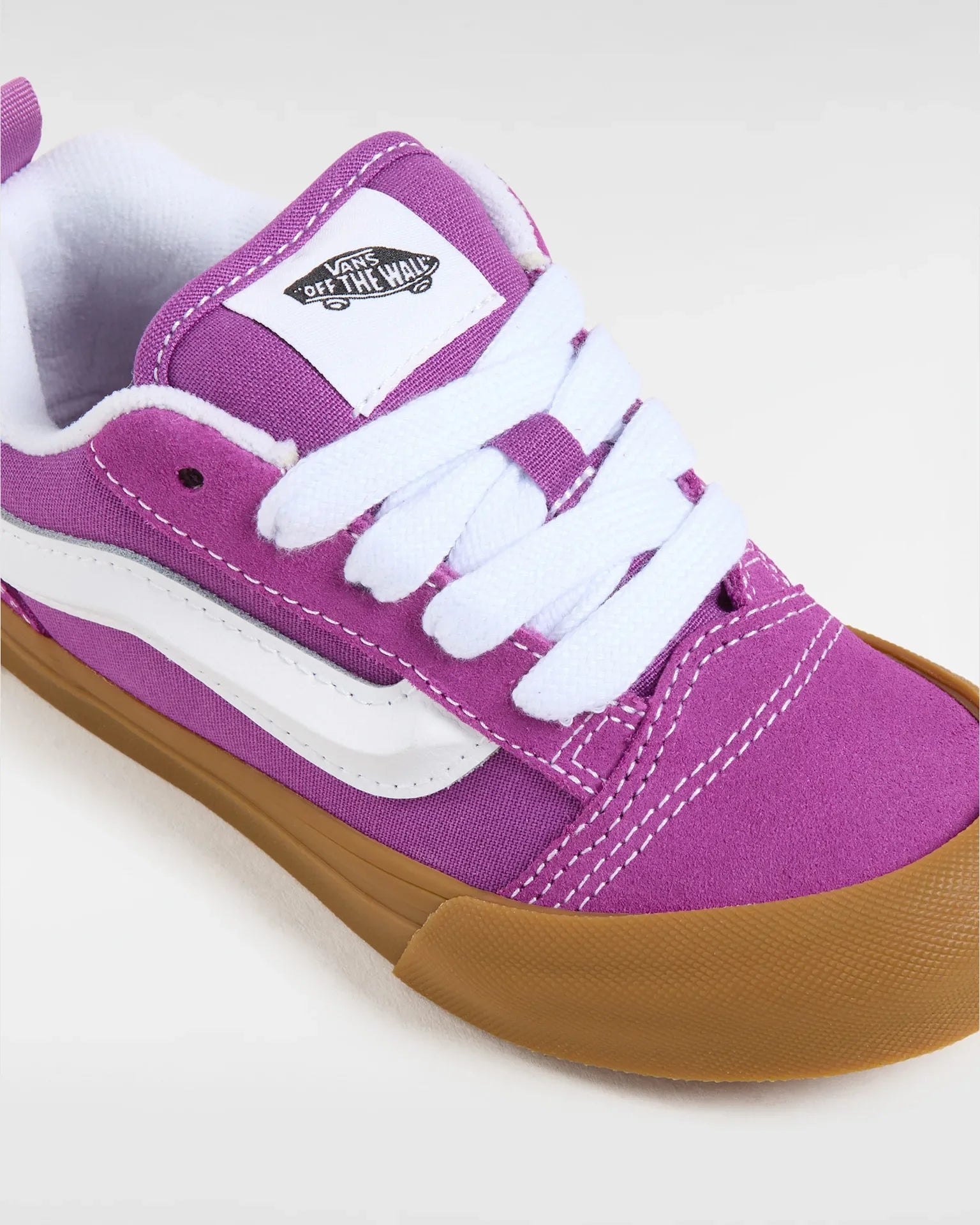 VANS Knu Skool Bright Gum Willowherb Cipő kép 4