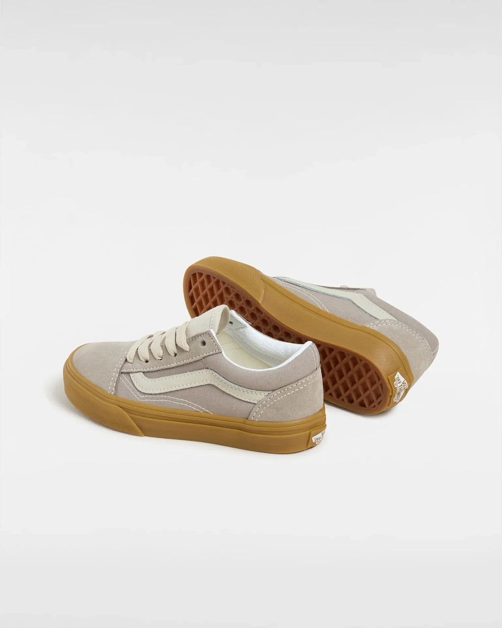 VANS Old Skool NEUTRAL BLOCK GRAY/GUM Cipő kép 3