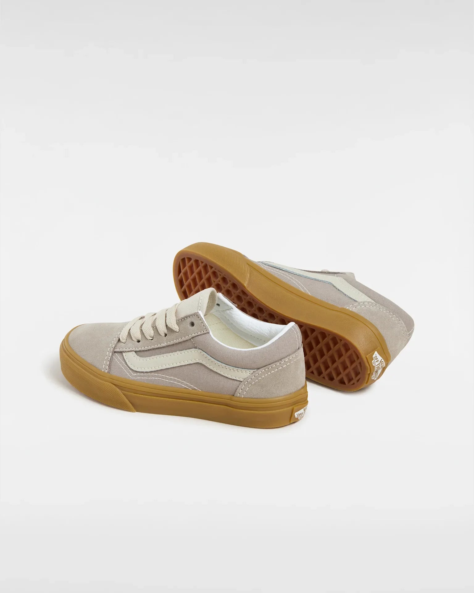 VANS Old Skool NEUTRAL BLOCK GRAY/GUM Cipő kép 3