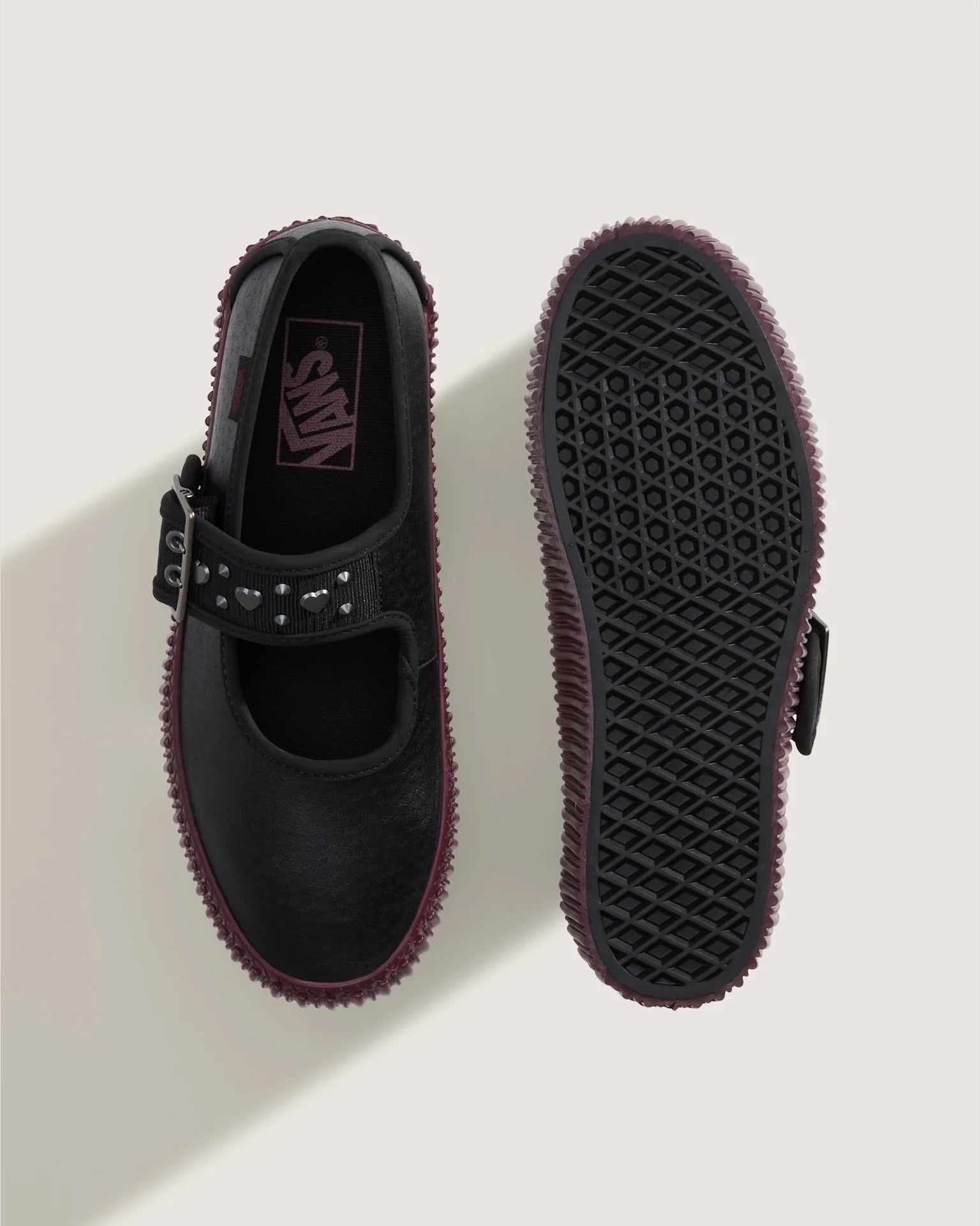 VANS Mary Jane Creeper Love is Pain Black/Port Cipő VN000D072Q11 - 3