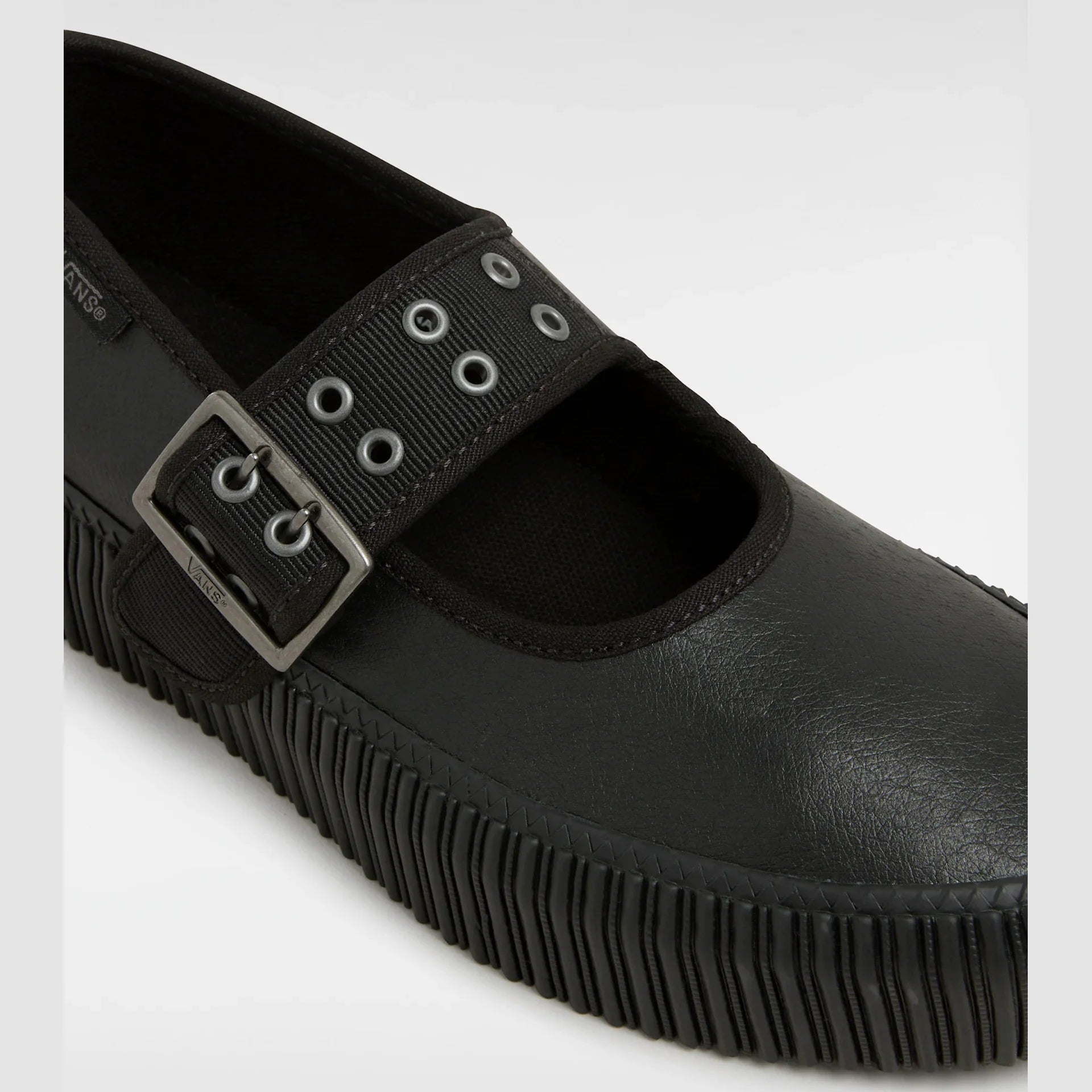 VANS Mary Jane Creeper Grunge Core BLACK LEATHER kép 4