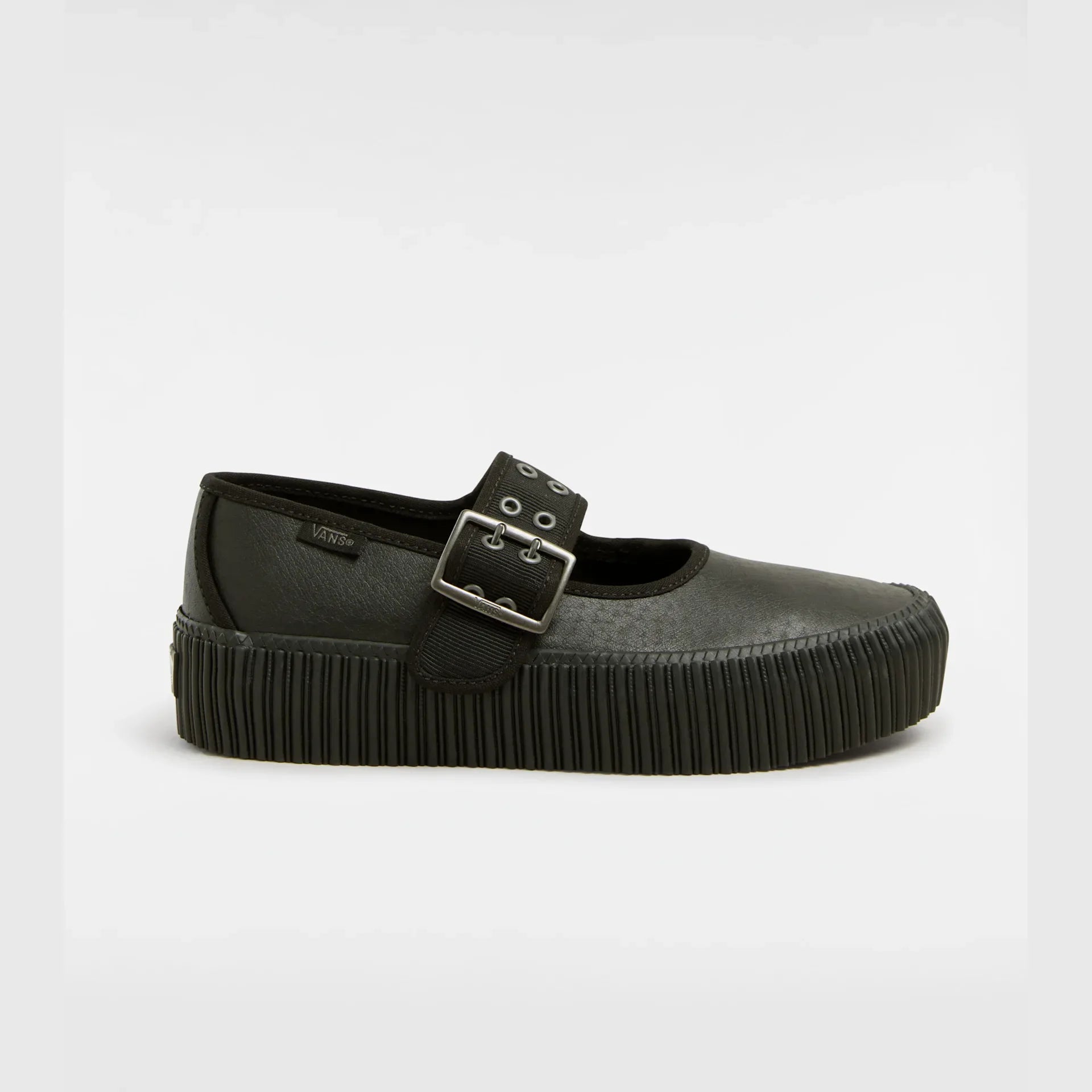 VANS Mary Jane Creeper Grunge Core BLACK LEATHER kép 1