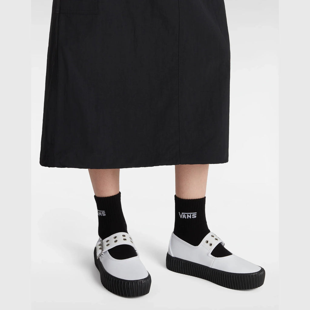 VANS Mary Jane Creeper Grunge Ballet WHITE/BLACK kép 5