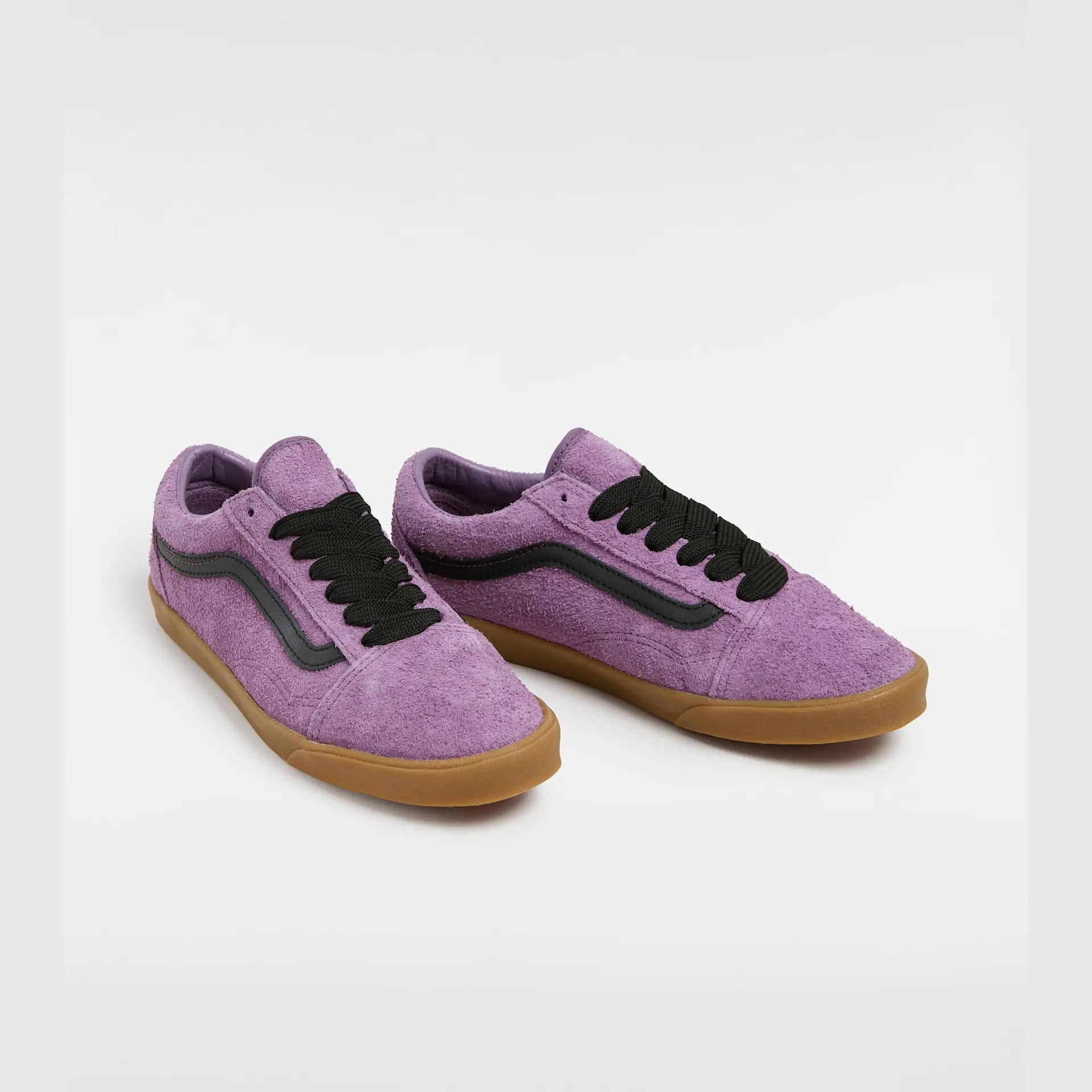 VANS Old Skool Lowpro HAIRY SUEDE GRAPE JAM kép 2
