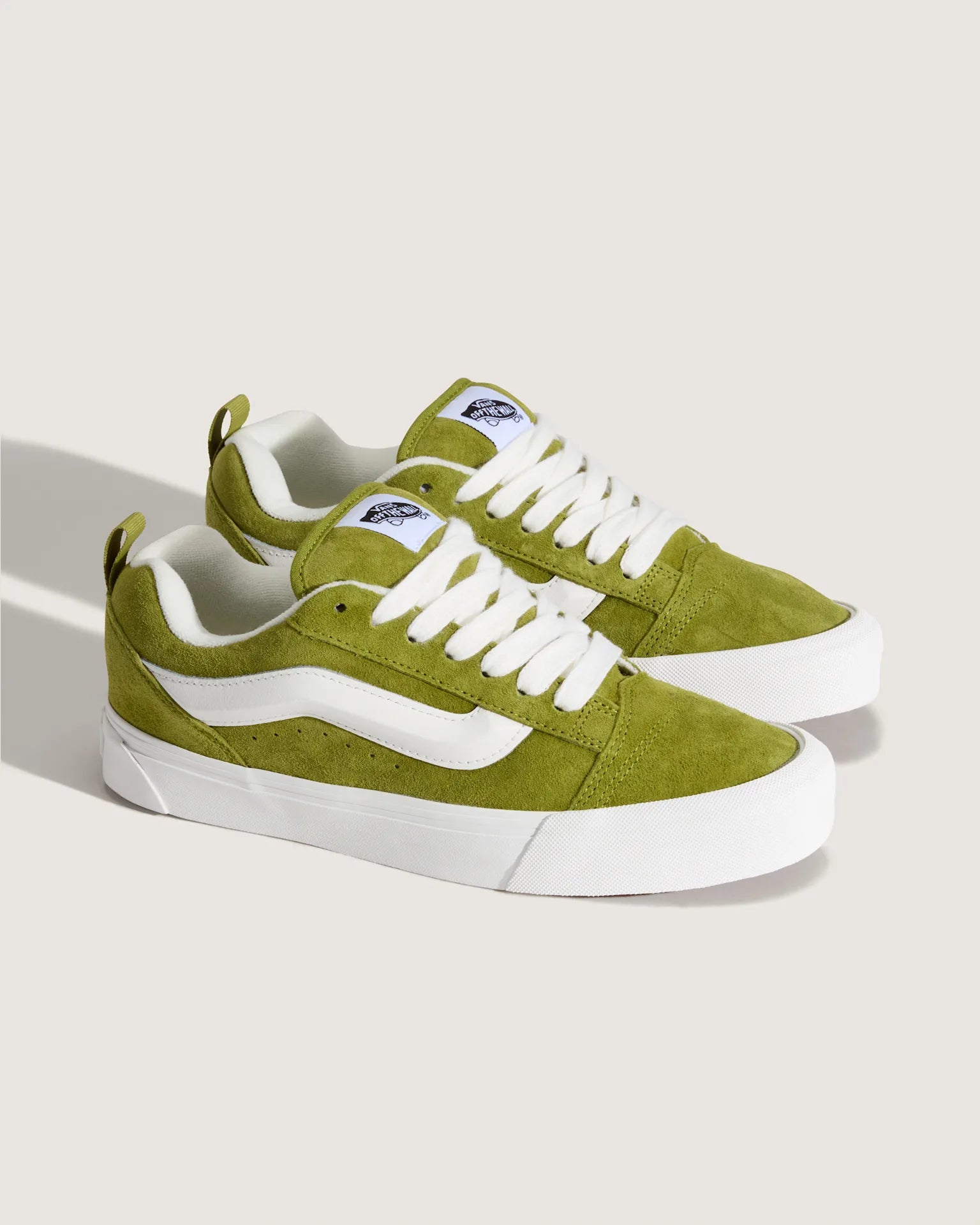 VANS Knu Skool PIG SUEDE Aged Green Cipő VN000D22EMB1 - 2