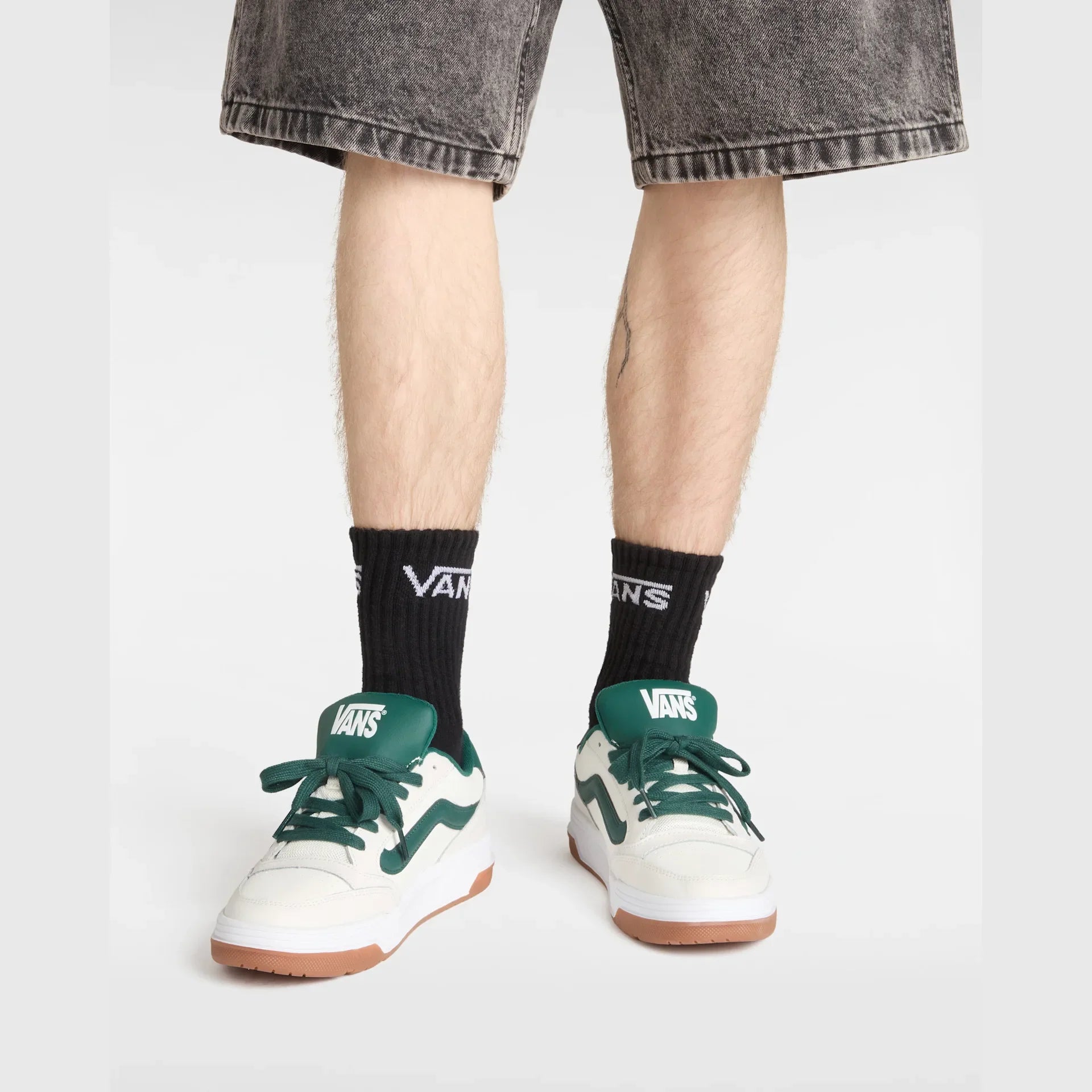 VANS Hylane VARSITY White/Green Cipő kép 5