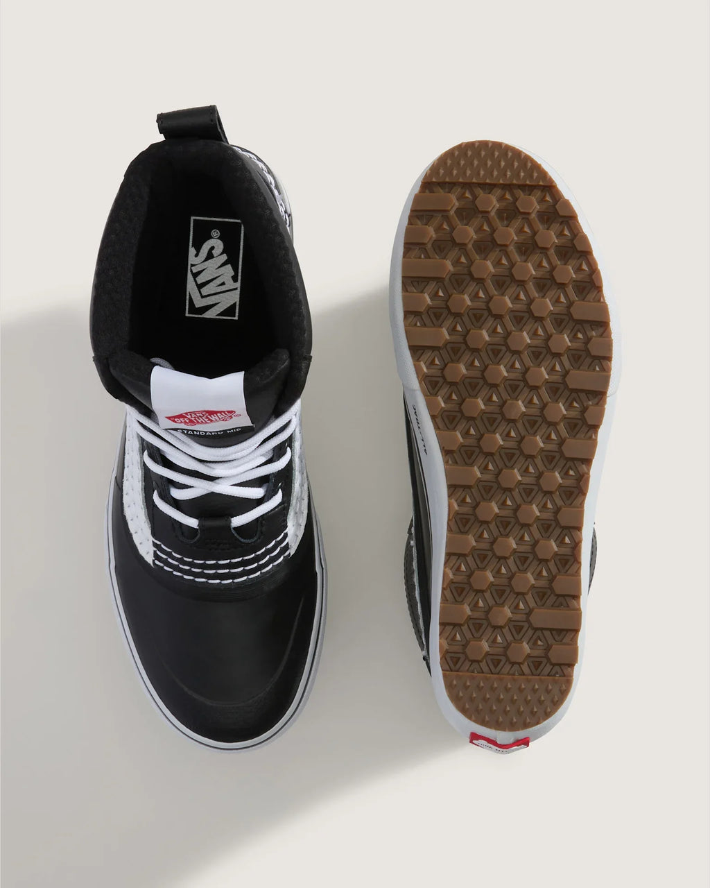 VANS Skate Kyle Walker Wafflecup BLACK/WHITE Cipő kép 2
