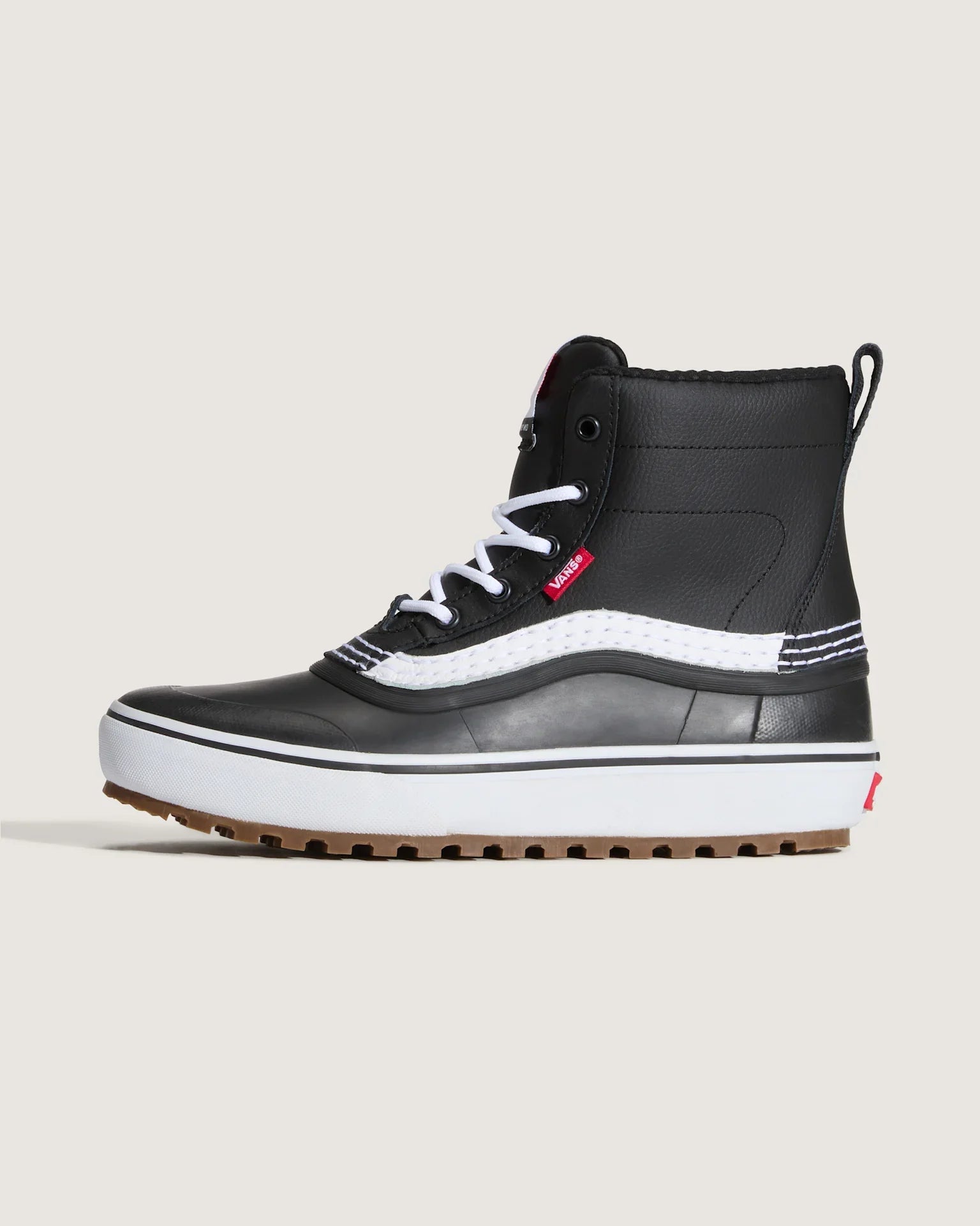 VANS Skate Kyle Walker Wafflecup BLACK/WHITE Cipő kép 4