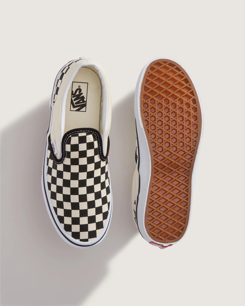 Vans Classic Slip-On Black & White Checkerboard Cipő VN000D35BWW1 - 3