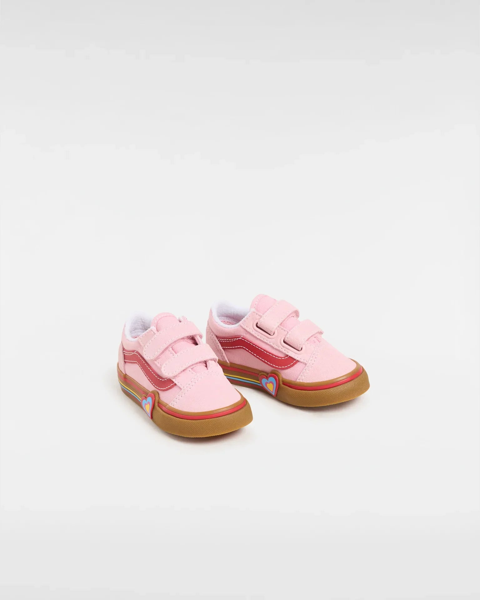 VANS Old Skool V Heart PINK/MULTI kép 2