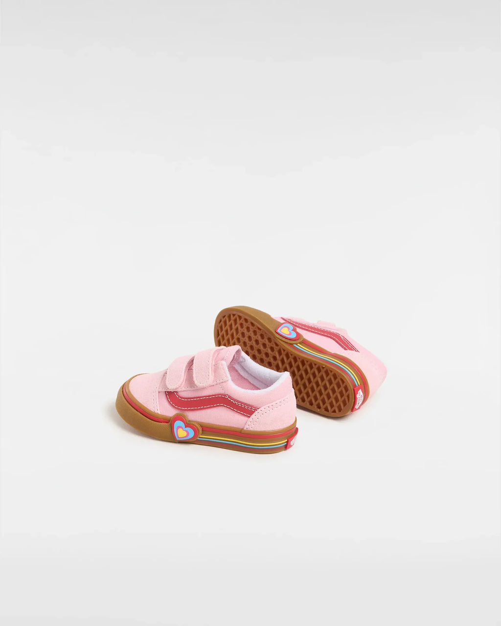 VANS Old Skool V Heart PINK/MULTI kép 3