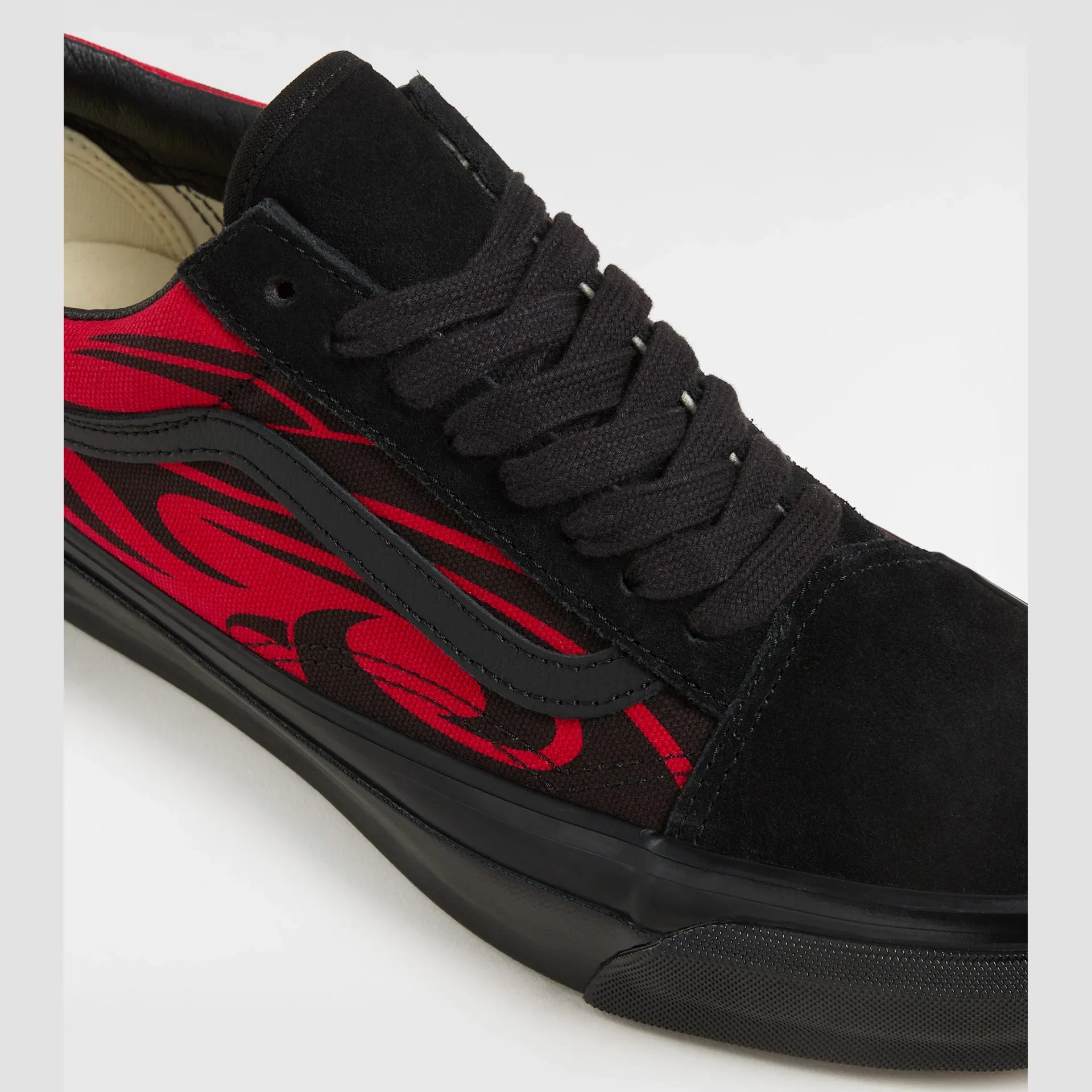 VANS LX Old Skool Y2K Flame BLACK/RED Cipő kép 5