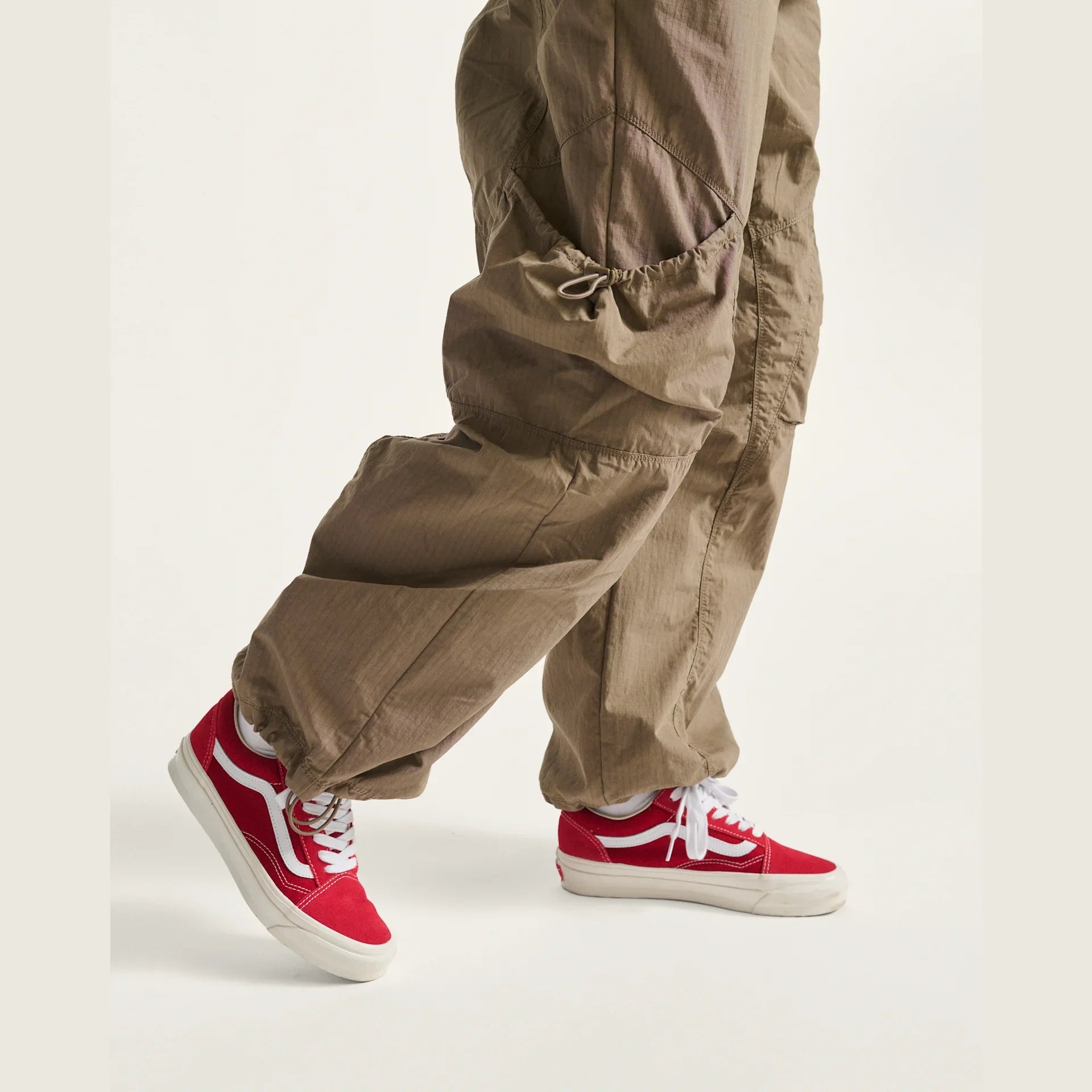VANS LX Old Skool SUEDE RED/RED Cipő kép 4