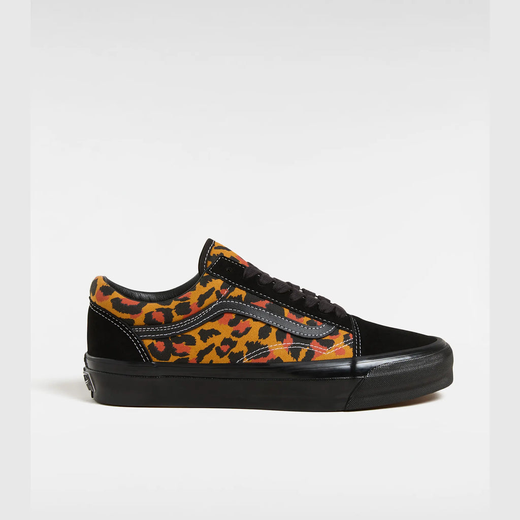 VANS LX Old Skool LEOPARD BLACK/BLACK Cipő kép 1