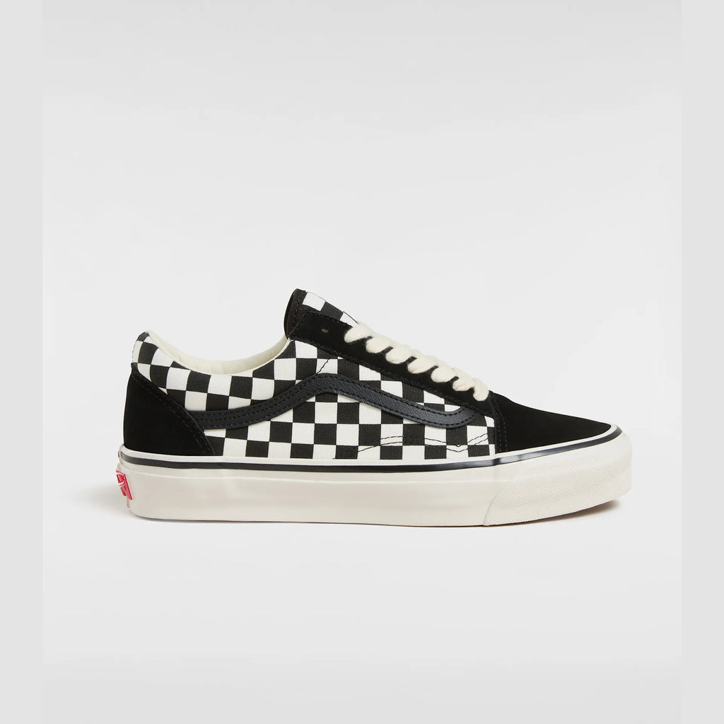 VANS LX Old Skool CHECKERBOARD BLACK/WHITE Cipő kép 1