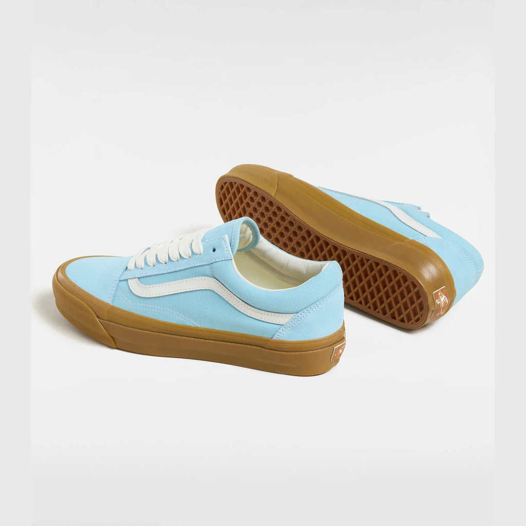 VANS LX Old Skool GUM CRYSTAL BLUE Cipő kép 4