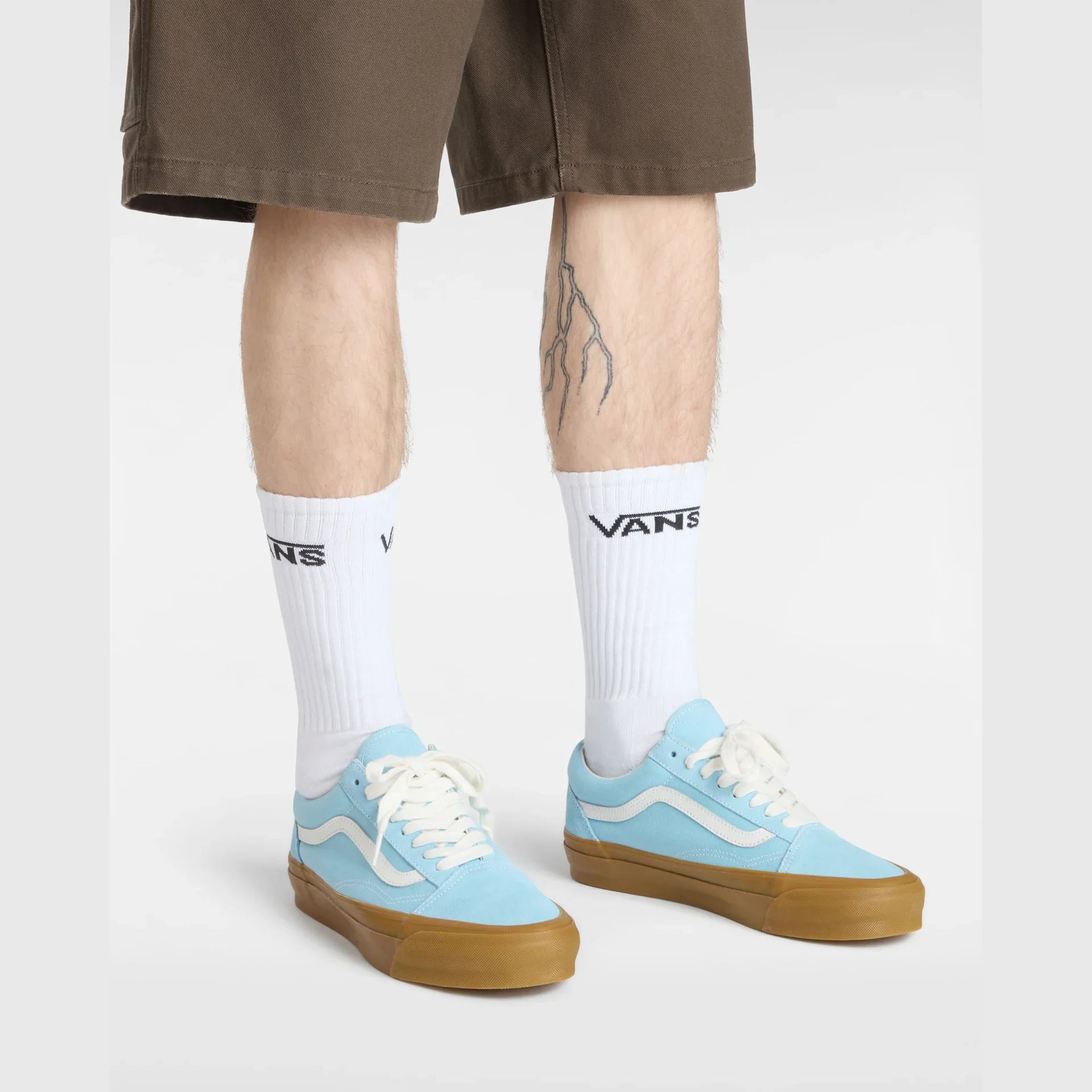 VANS LX Old Skool GUM CRYSTAL BLUE Cipő kép 6