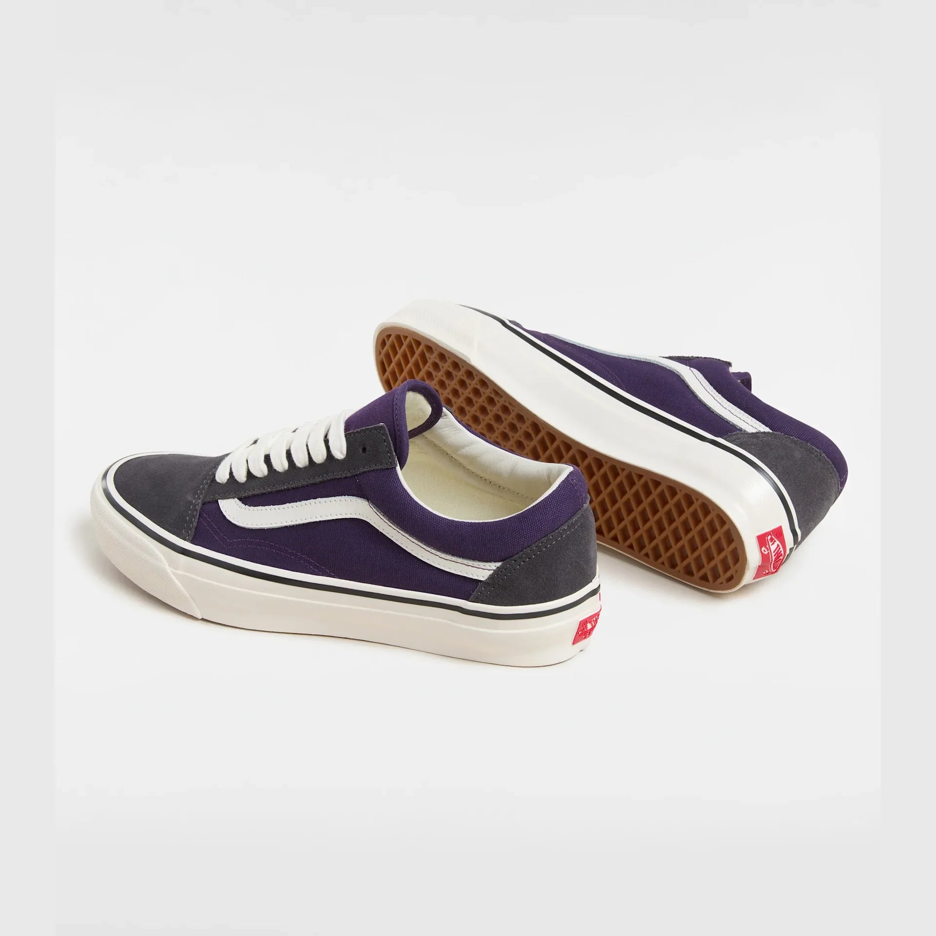 VANS LX Old Skool GREY/PURPLE Cipő kép 3