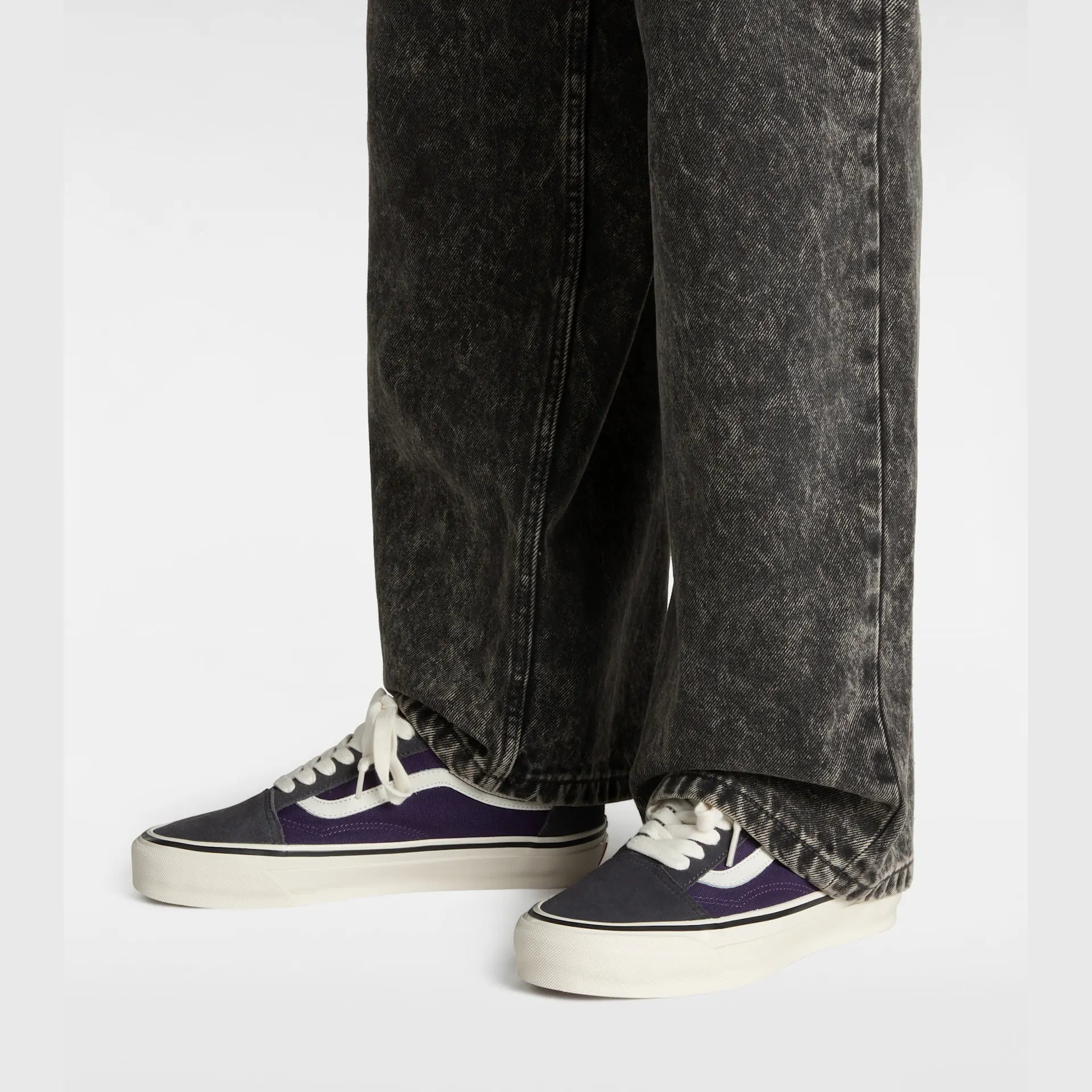 VANS LX Old Skool GREY/PURPLE Cipő kép 5