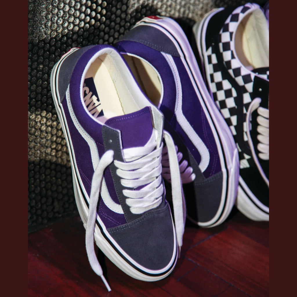 VANS LX Old Skool GREY/PURPLE Cipő kép 6