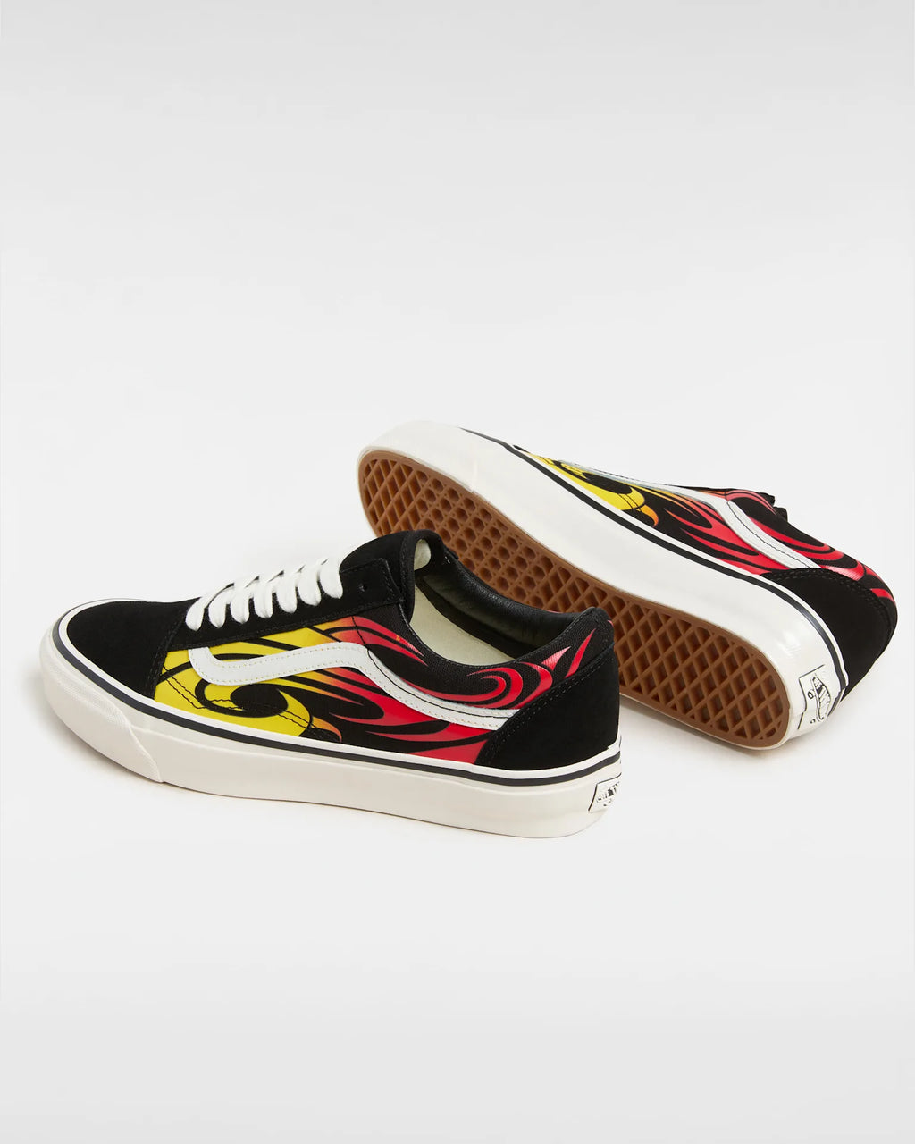VANS LX Old Skool Y2K Flame Black/White Cipő VN000D56MCG1 - 5