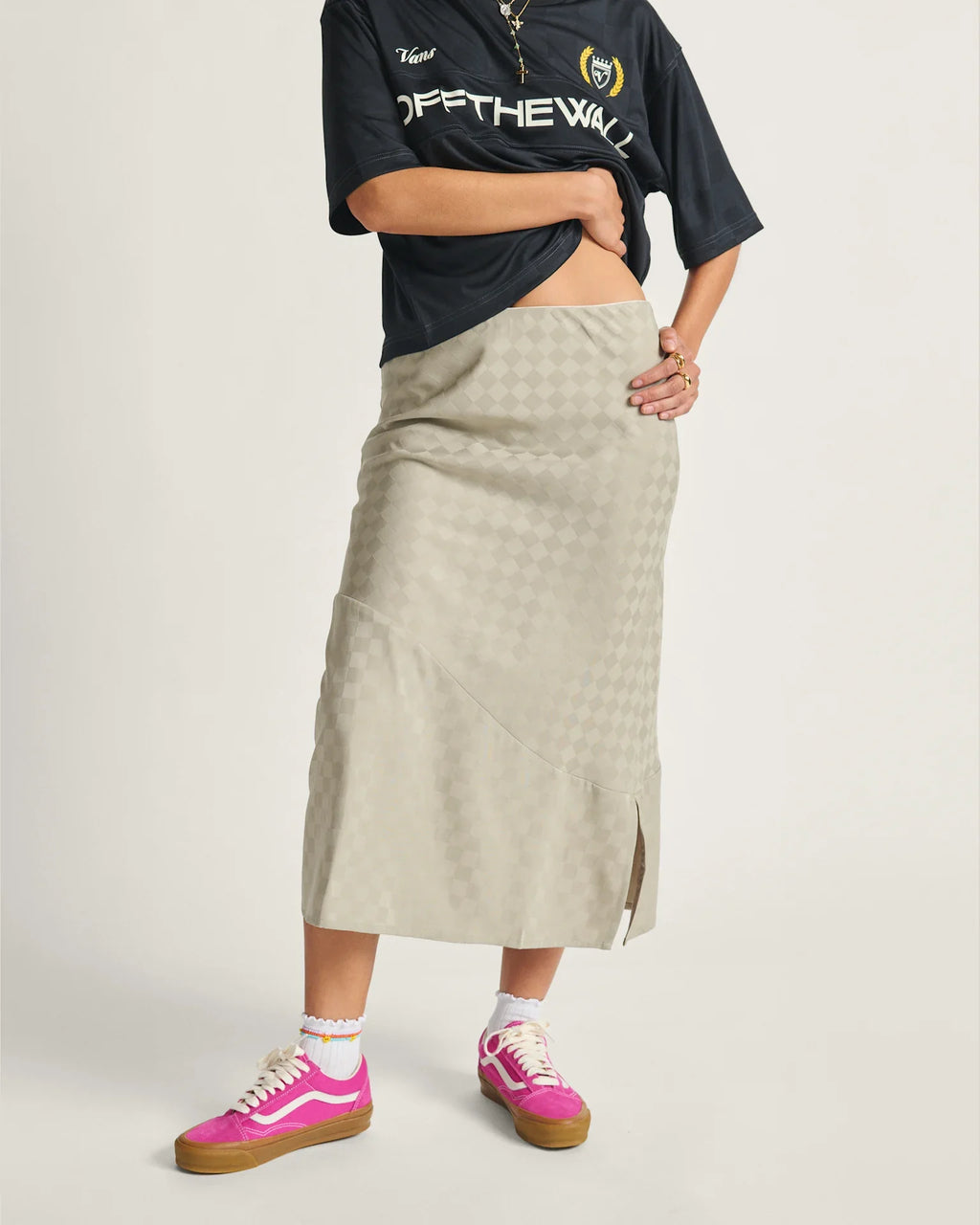 VANS LX Old Skool GUM Raspberry Rose Cipő kép 7