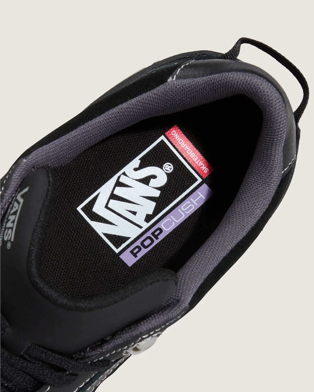 VANS Skate 2 Wayvee BLACK/BLACK/GREY Cipő kép 5