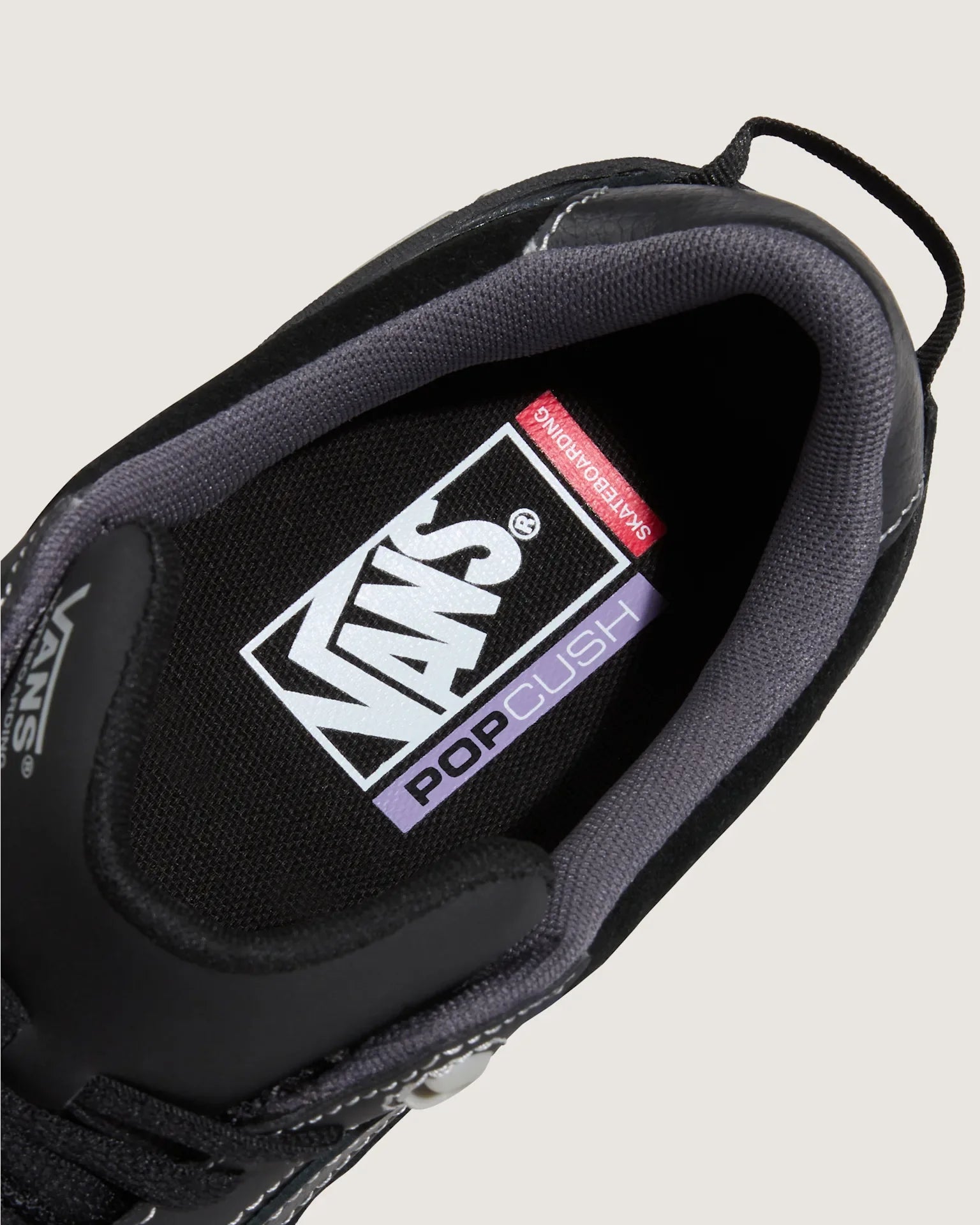 VANS Skate 2 Wayvee BLACK/BLACK/GREY Cipő kép 5