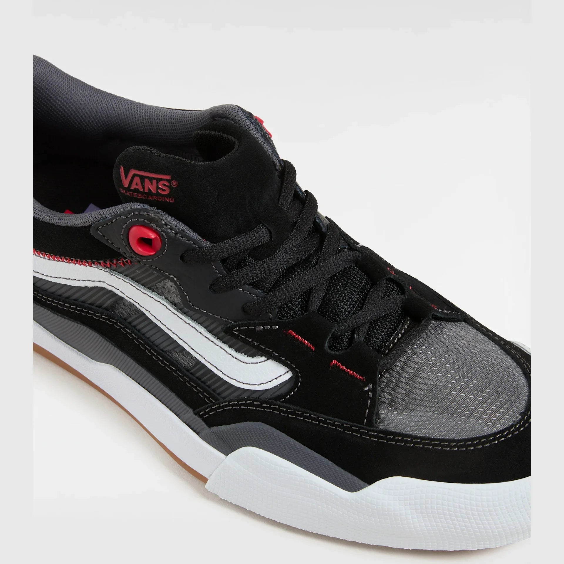 VANS Skate 2 Wayvee BLACK/WHITE/RED Cipő kép 4