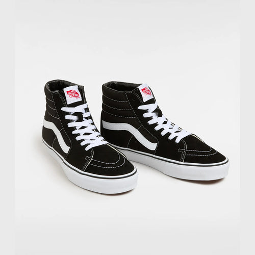 VANS UA SK8-Hi Black/Black/White Cipő kép 2