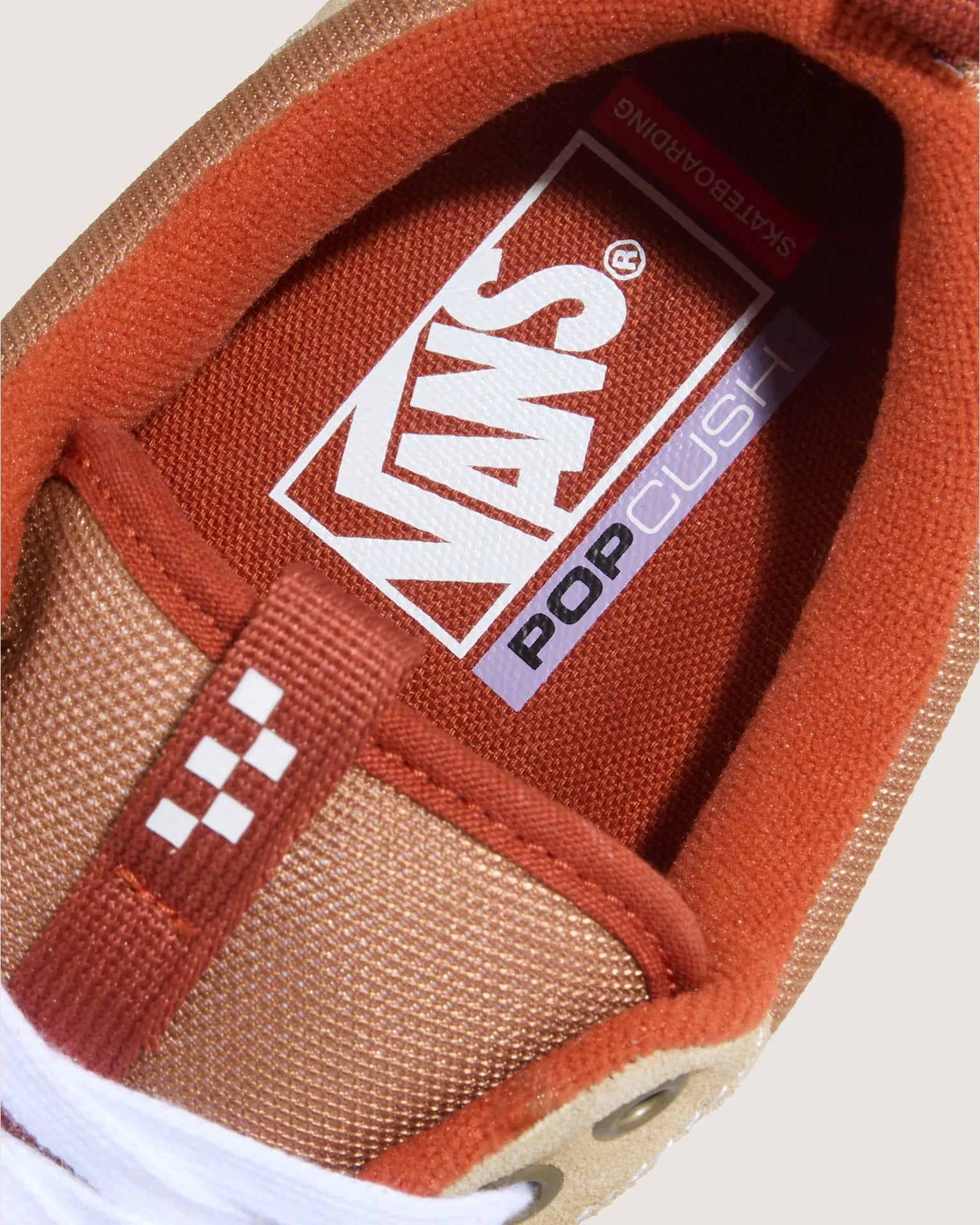 VANS Skate Old Skool 36 + KHAKI/BURNT ORANGE Cipő kép 5