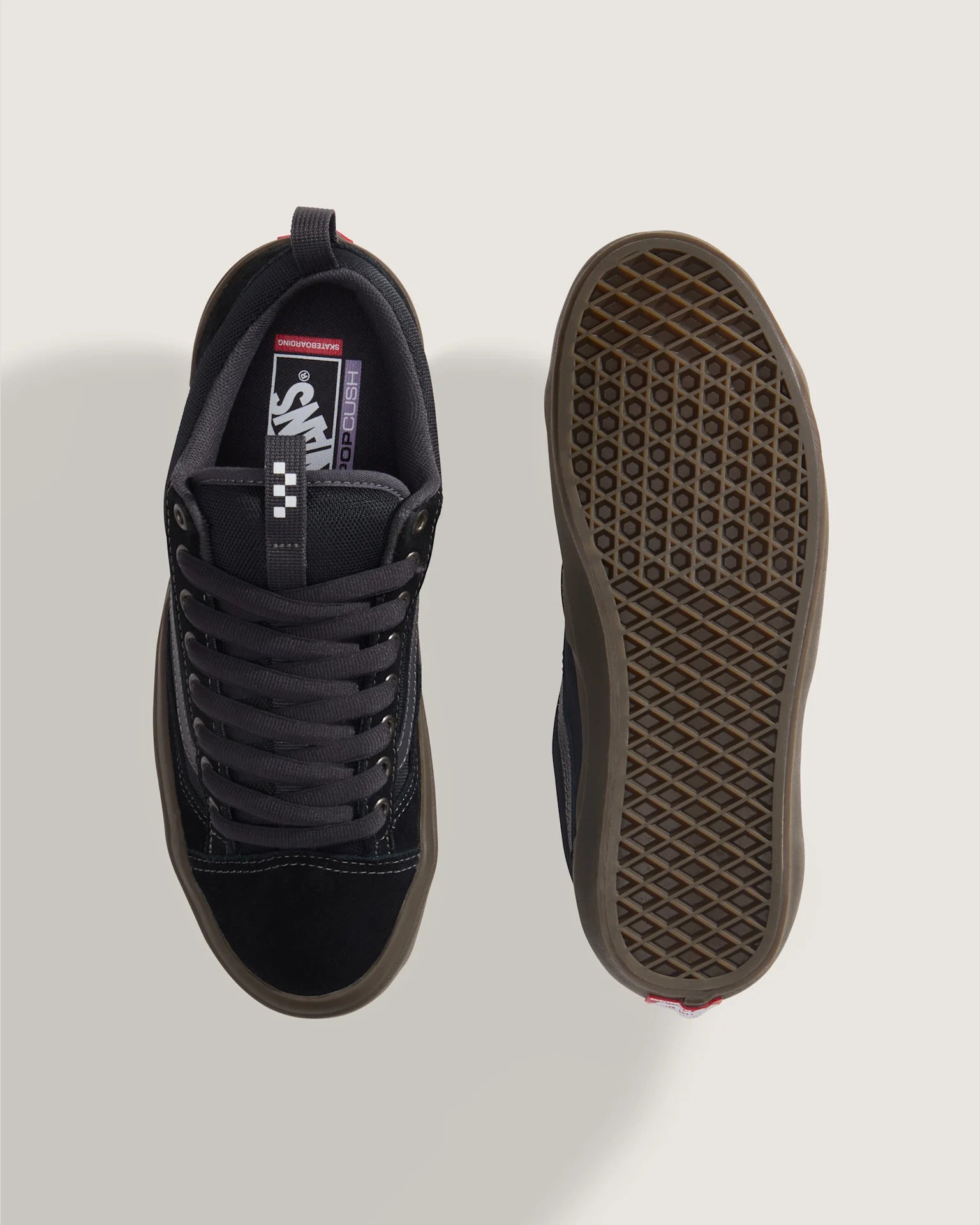 Vans Skate Old Skool 36 + black/charcoal/ Cipő VN000D5RB0V1 - 3