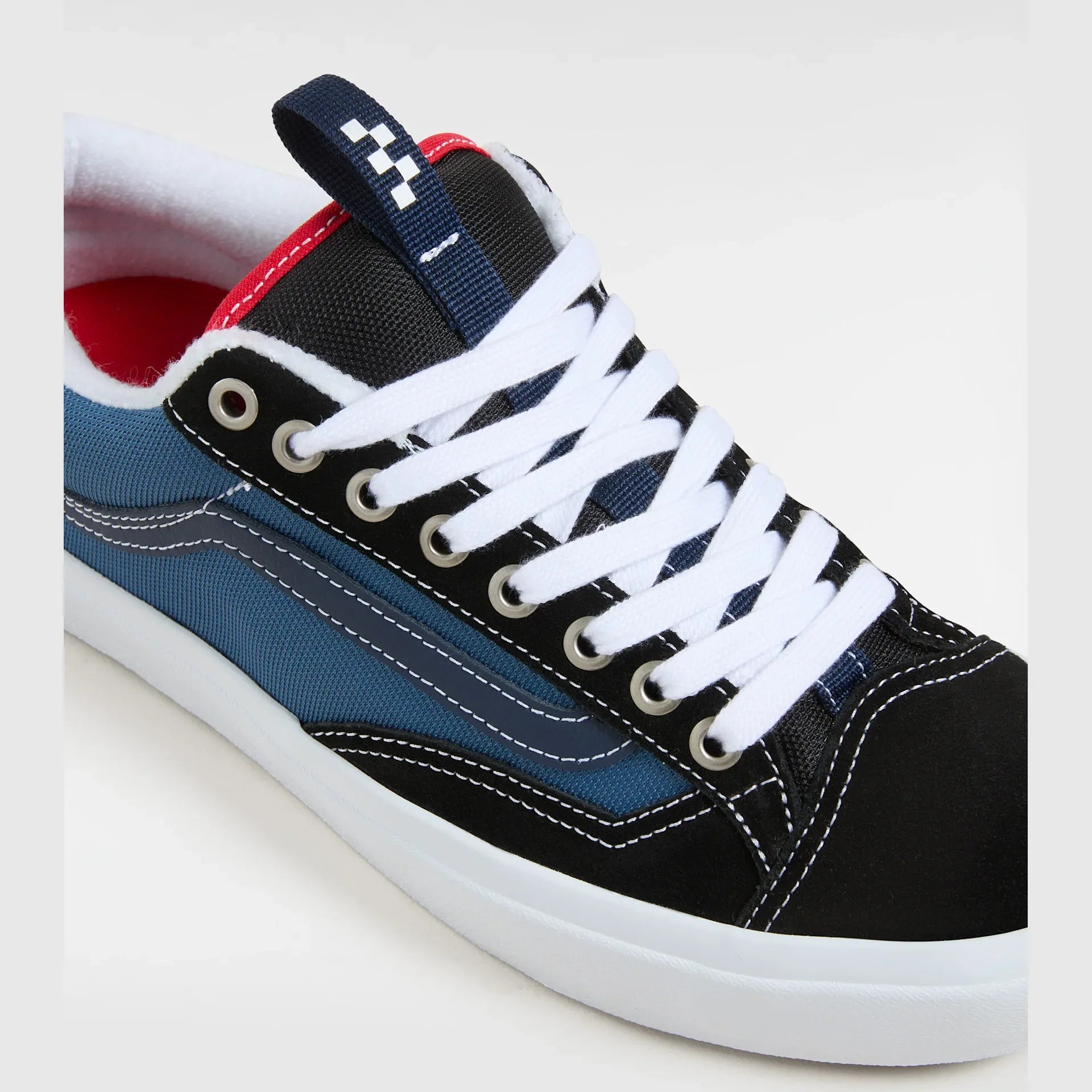 VANS Skate Old Skool 36 + BLACK/STV NAVY Cipő kép 4