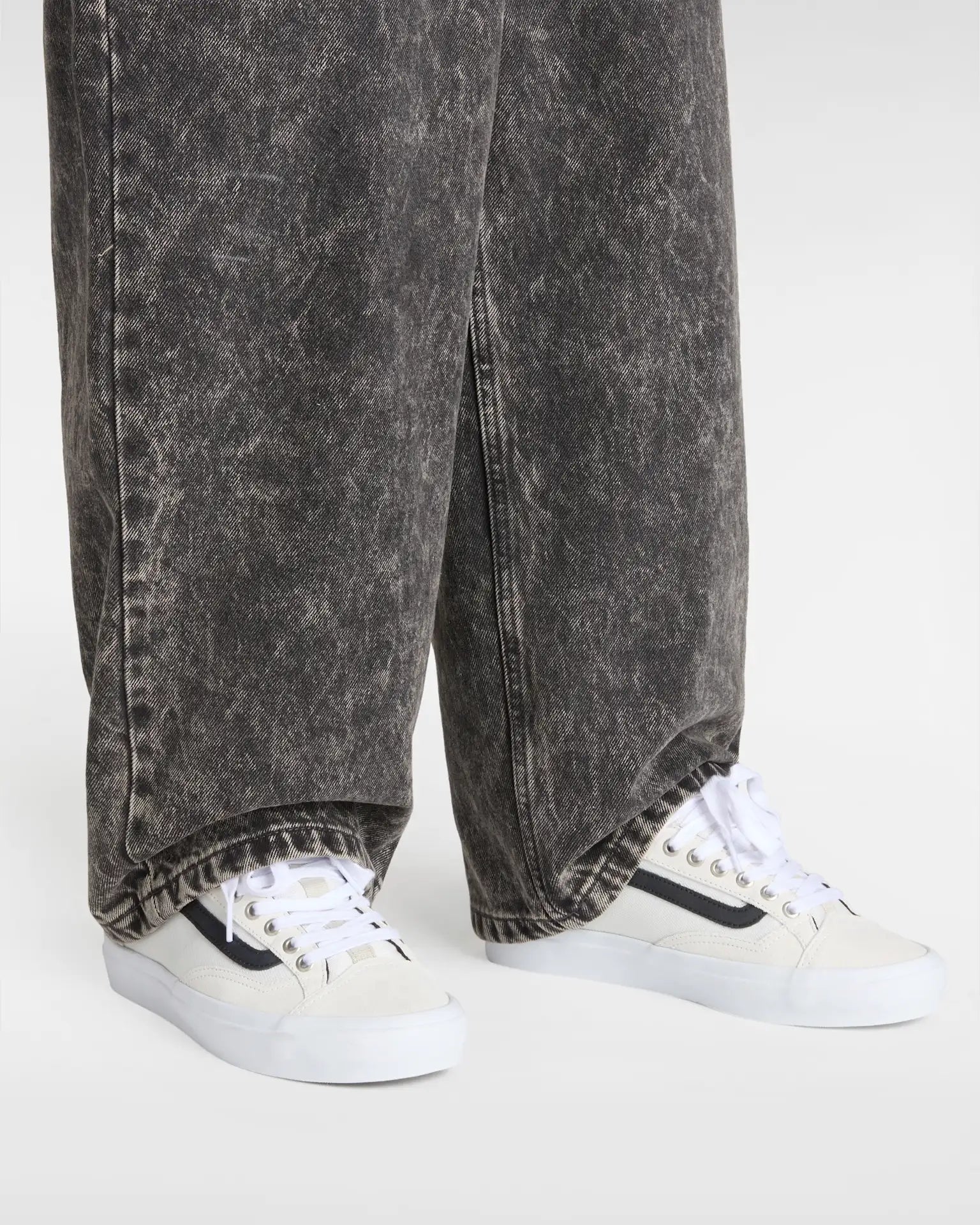 VANS Skate Old Skool 36 + ANTIQUE WHITE/BLACK Cipő kép 5