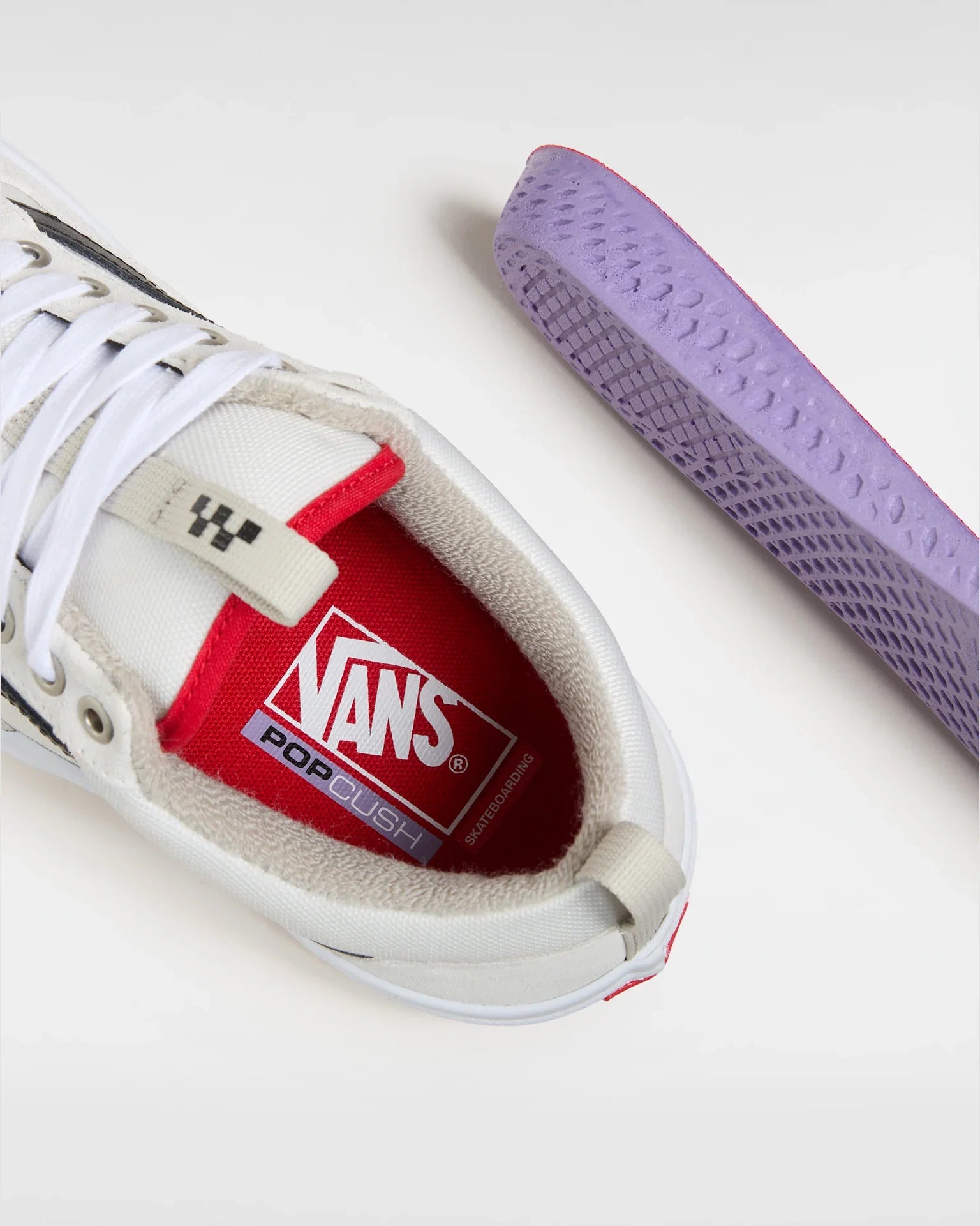 VANS Skate Old Skool 36 + ANTIQUE WHITE/BLACK Cipő kép 6