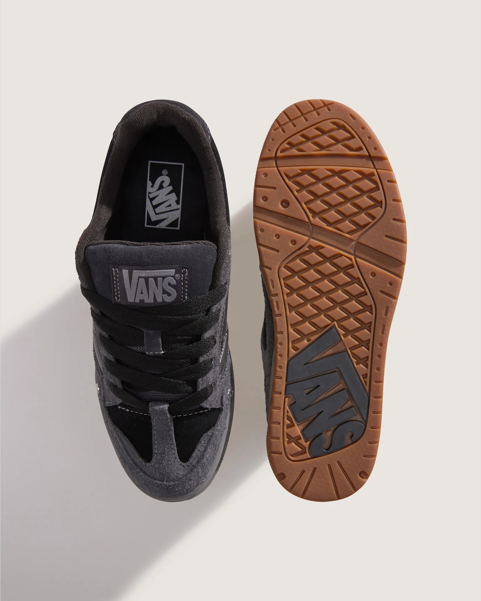 VANS Upland HAIRY SUEDE DARK GRAY Cipő VN000D6FBFB1 - 3