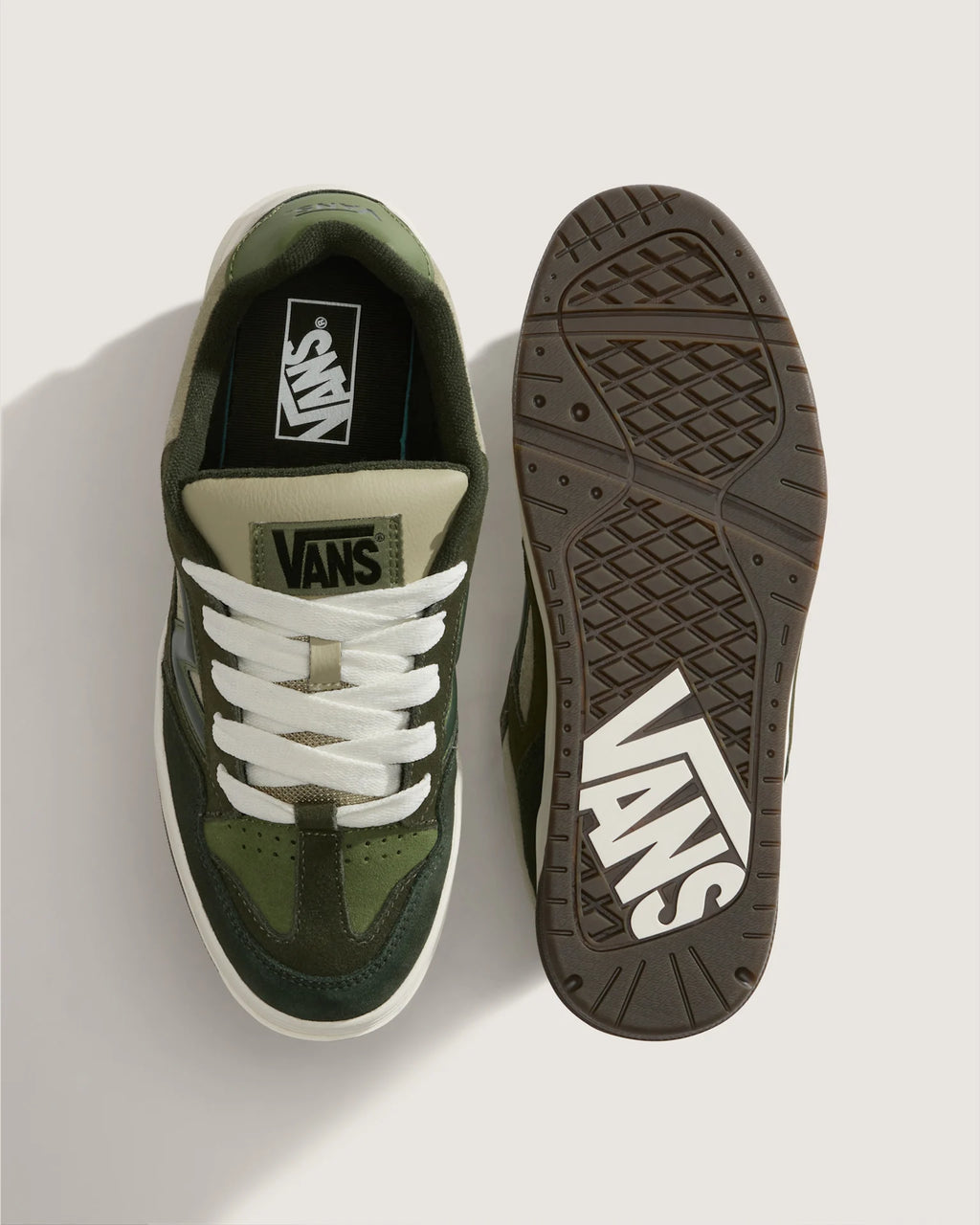 VANS Upland TONAL BLOCK GREEN/MULTI Cipő VN000D6FBGK1 - 3