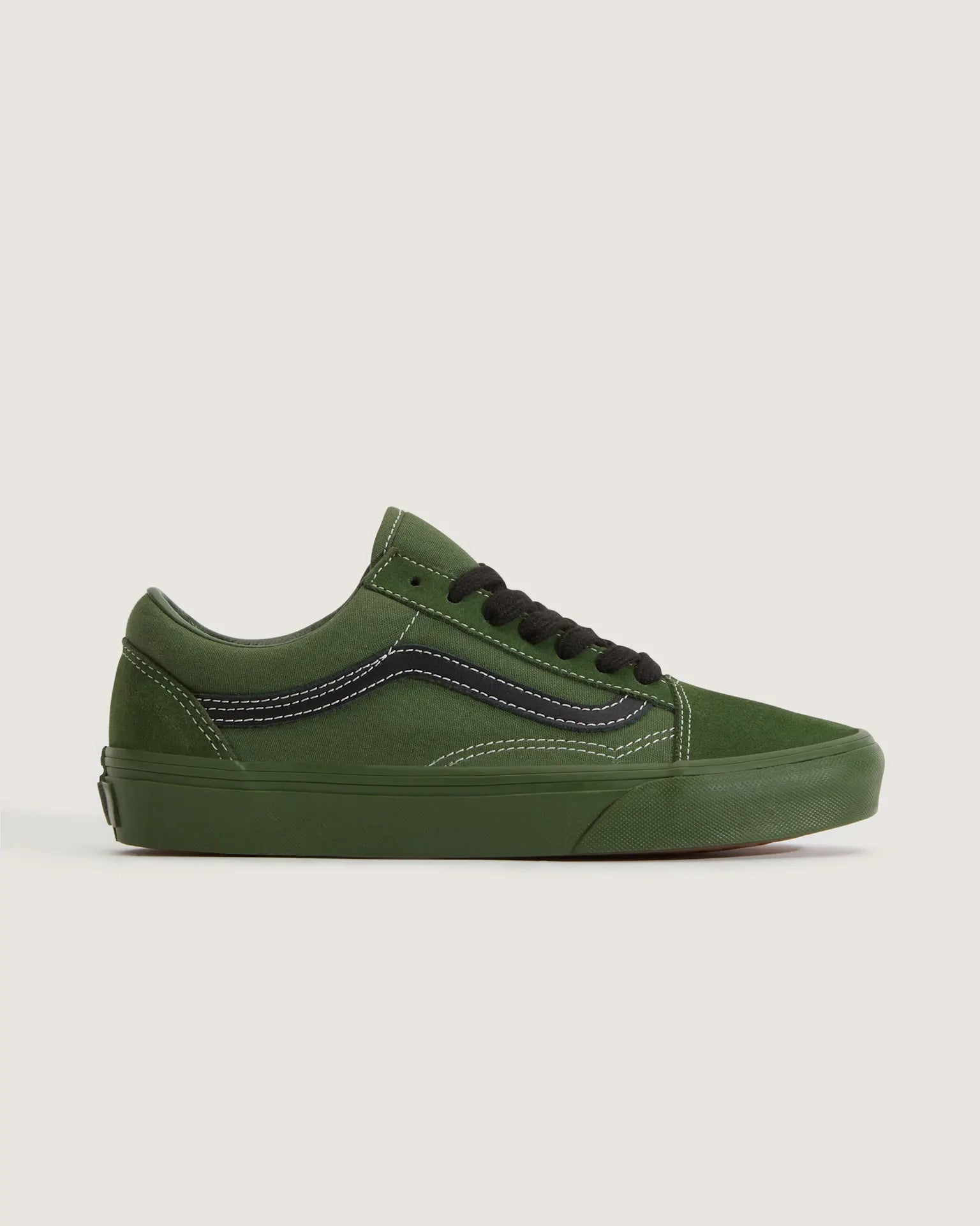 VANS Old Skool MONO POP Green/Black Cipő VN000D6W2031 - 5
