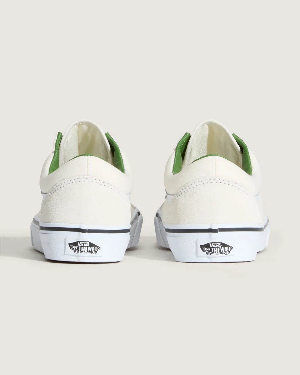VANS Old Skool MARSHMALLOW/GREEN Cipő kép 3