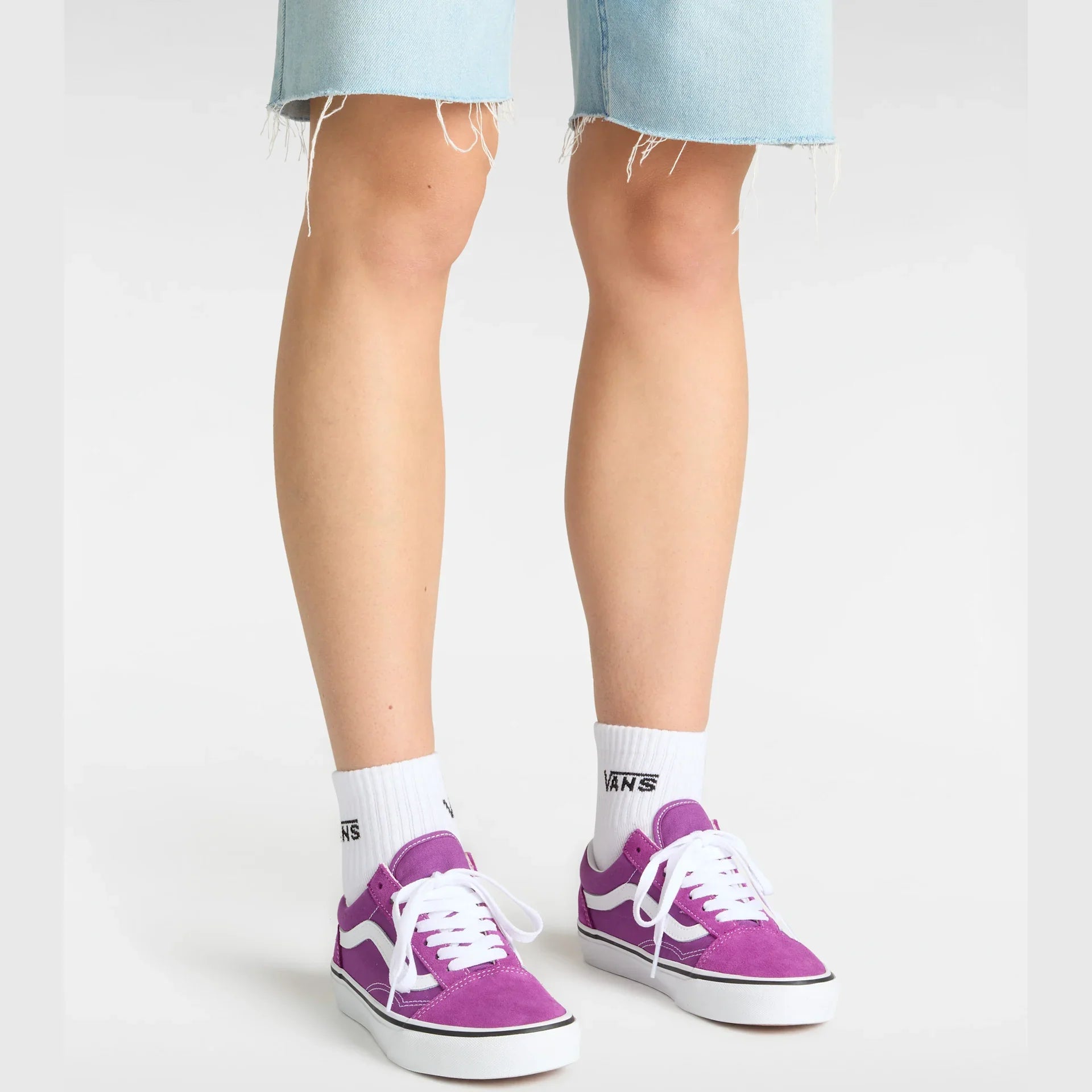VANS Old Skool COLOR THEORY Willowherb Cipő kép 5