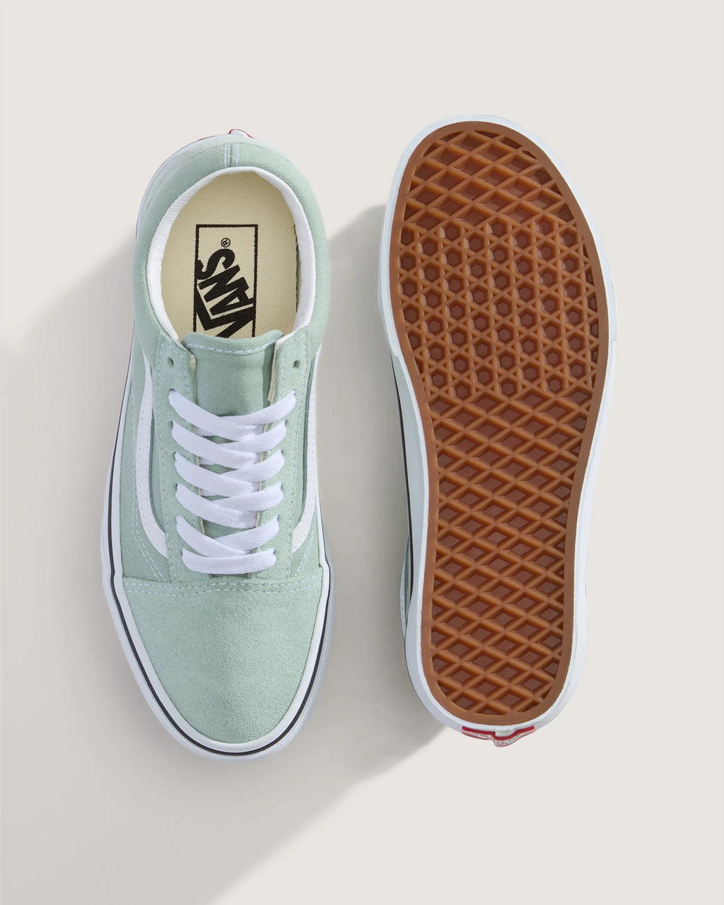 VANS Old Skool COLOR THEORY Gray Olive Cipő VN000D6WEMW1 - 3