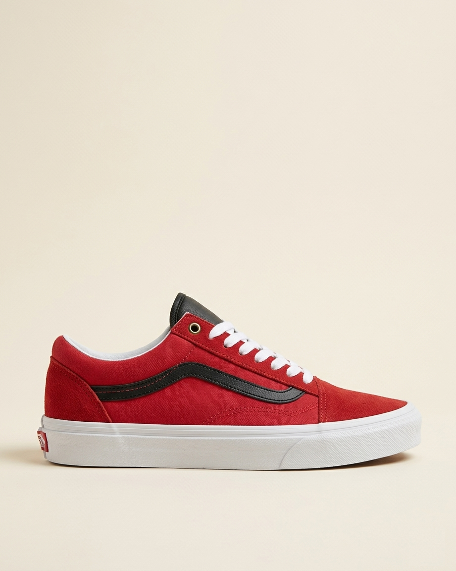 VANS Old Skool PONY HAIR Crimson Haze Cipő VN000D6WFO91 - 1
