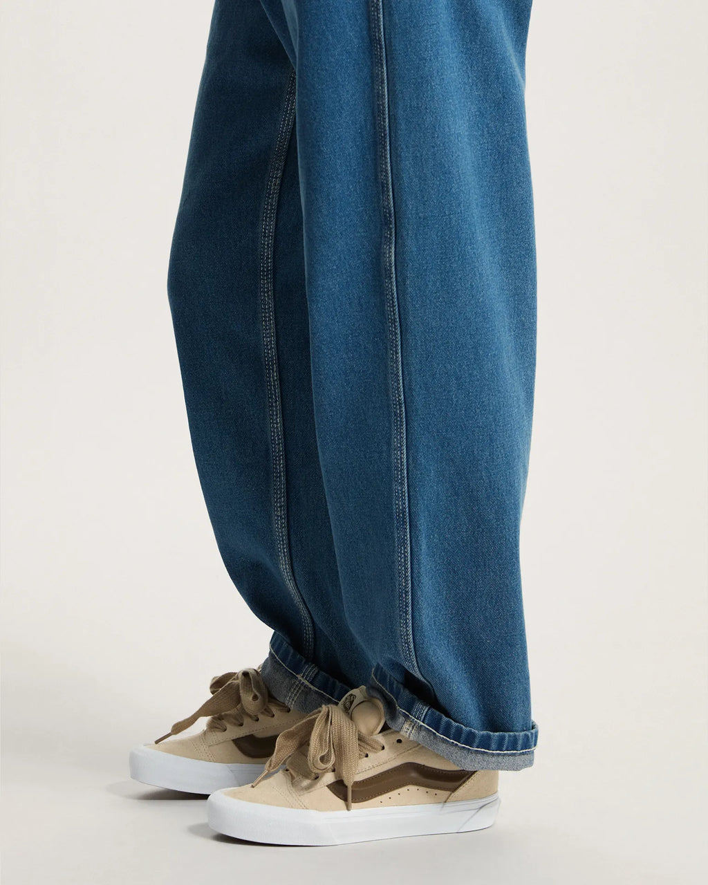 VANS Knu Skool FAT LACE CREME BRULE Cipő VN000D6ZCHW1 - 5