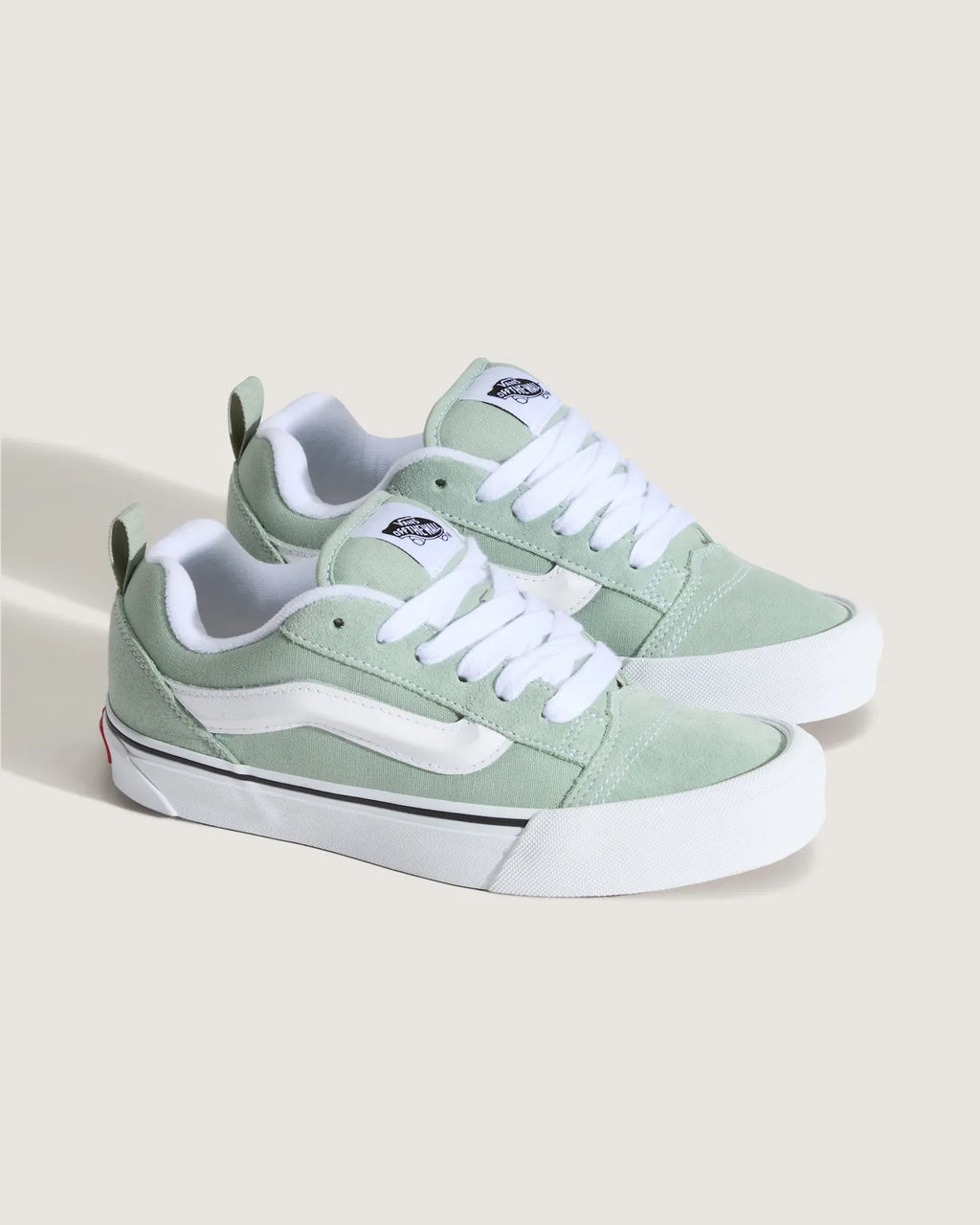 VANS Knu Skool COLOR THEORY Gray Olive Cipő kép 2