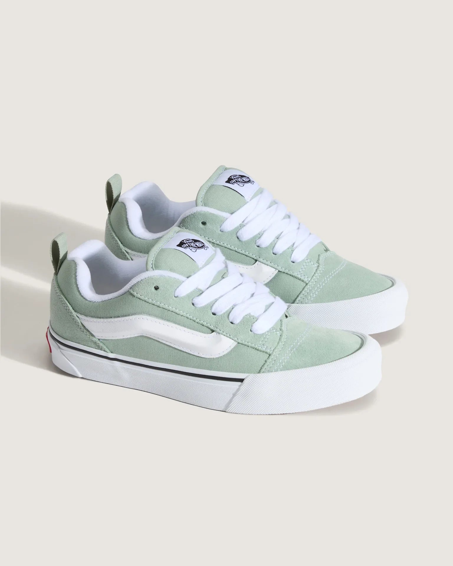 VANS Knu Skool COLOR THEORY Gray Olive Cipő kép 2