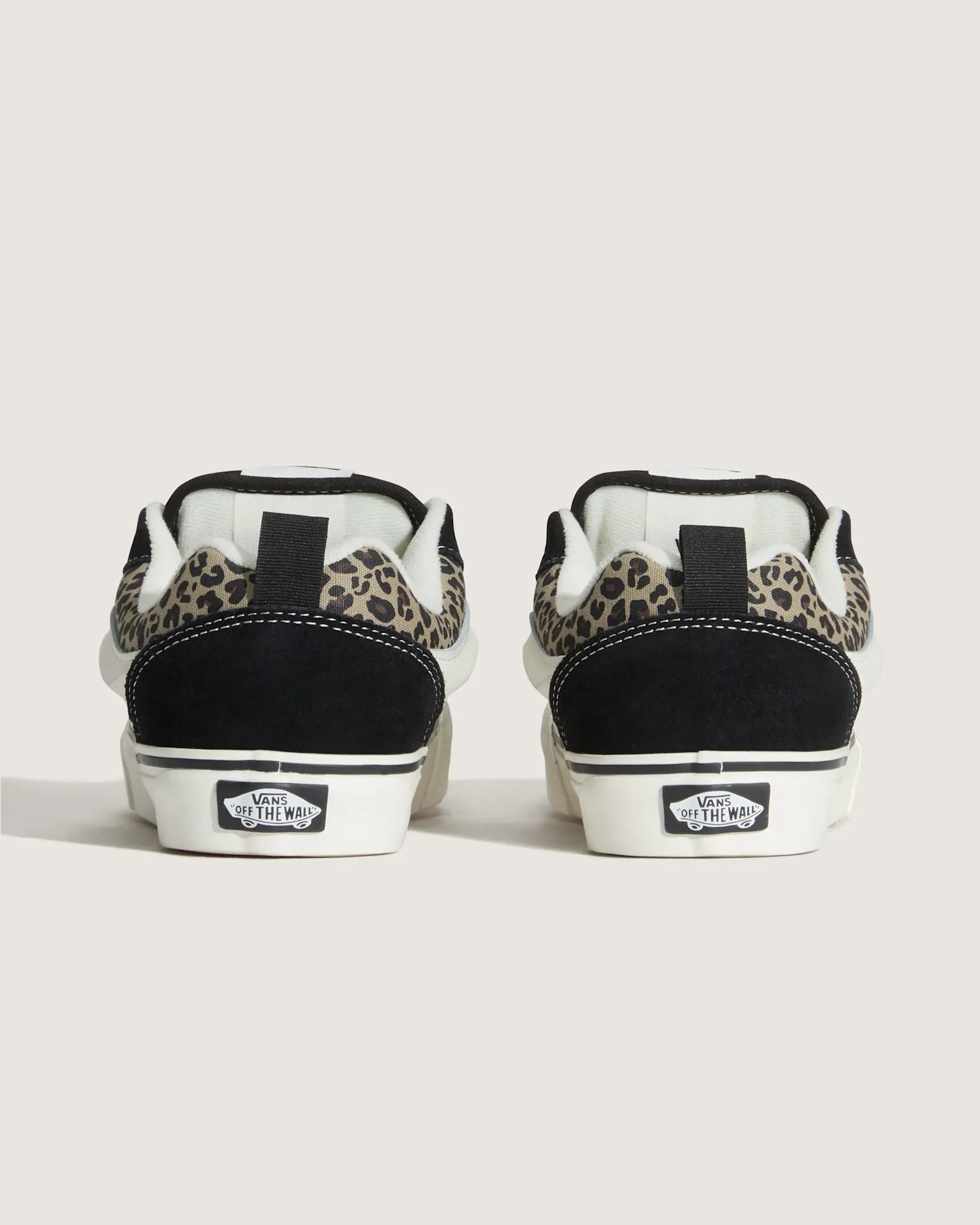 VANS Knu Skool black leopard Cipő VN000D756I71 - 4